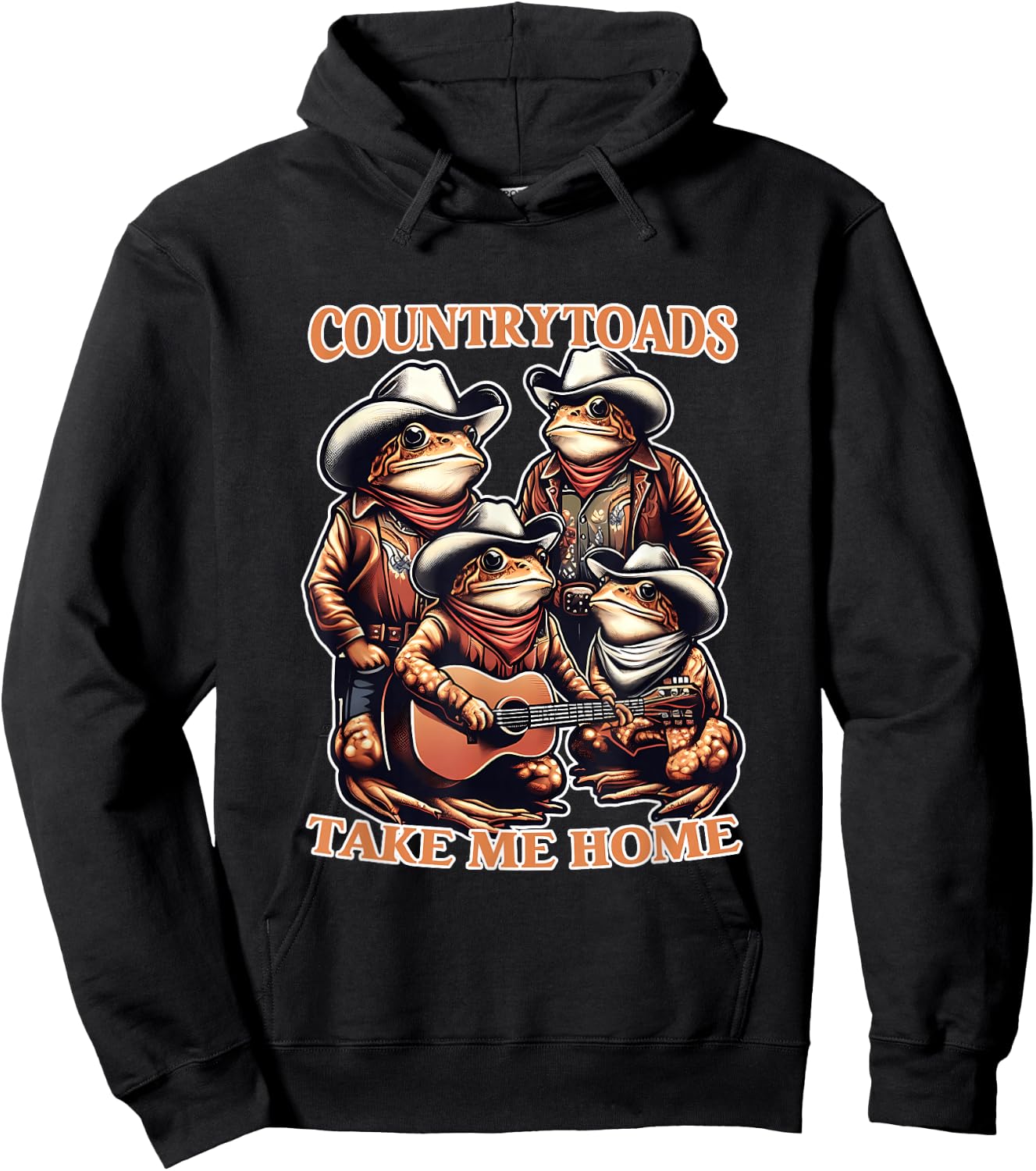 Country Toads Take Me Home Apparelds Hoodie - Hoodie | Black