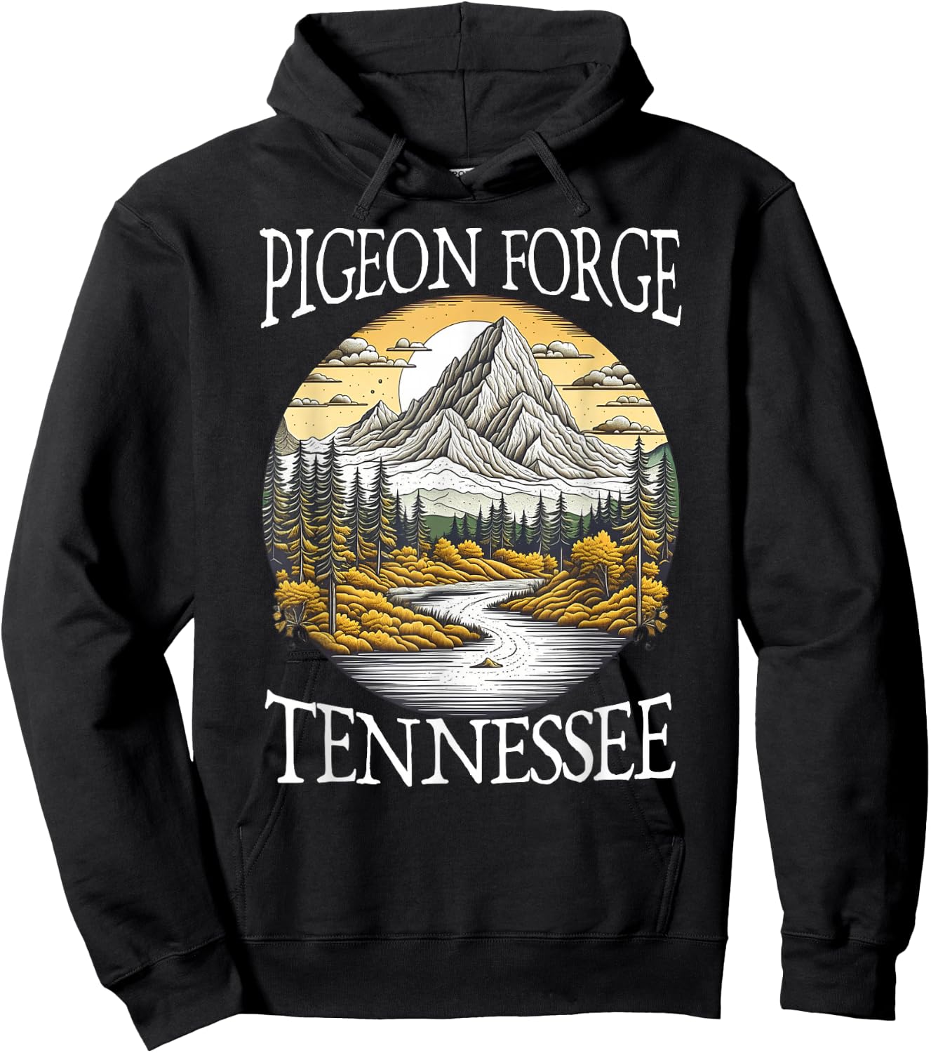 Pigeon Forge Hoodie - Hoodie | Black