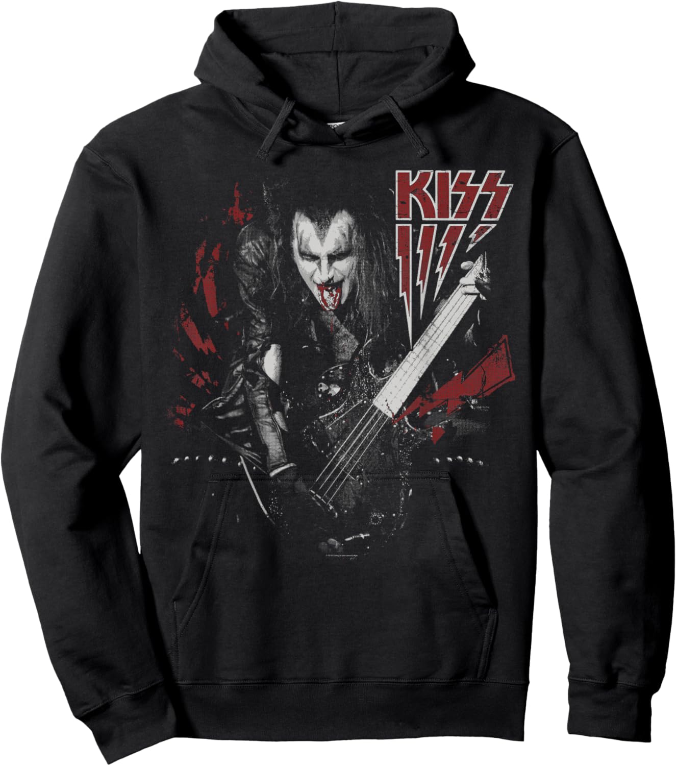 KISS - Simmons Hoodie - Hoodie | Black