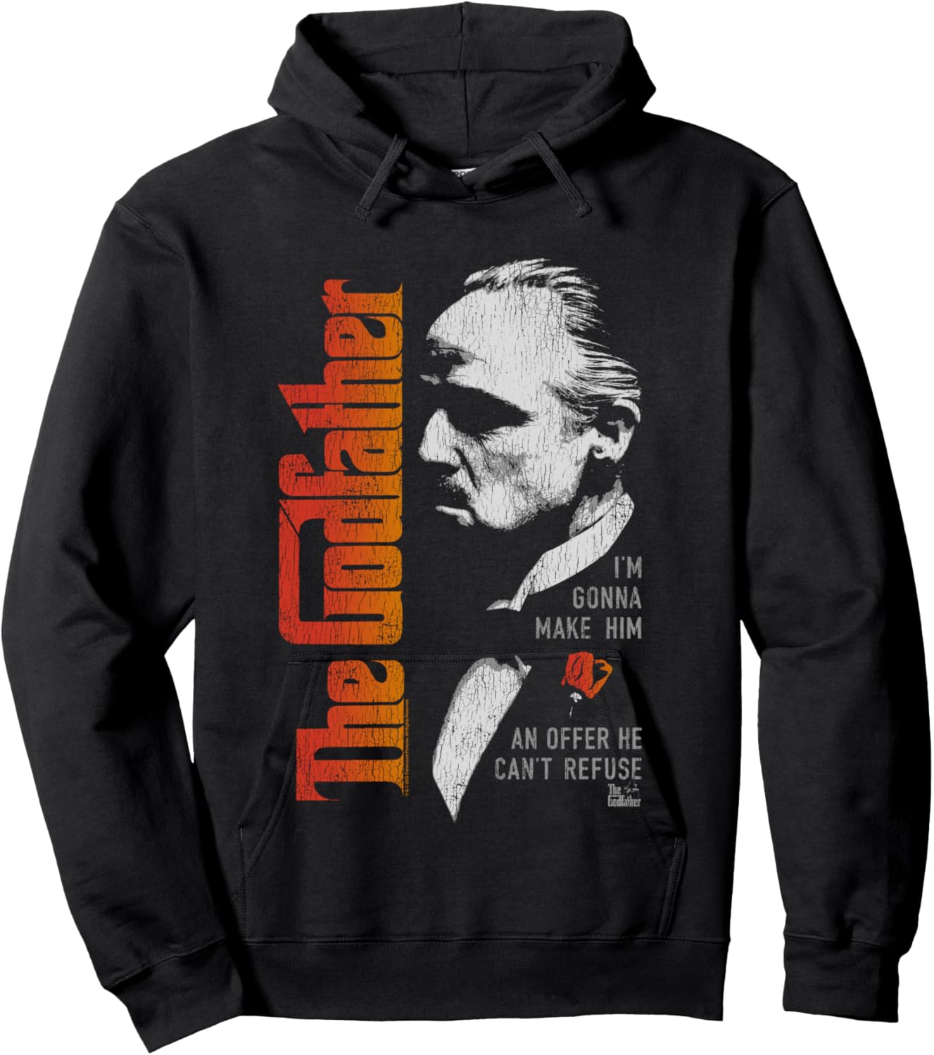 The Godfather Don Vito Corleone Movie Quote Hoodie - Hoodie | Black