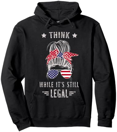 Think While It's Still Legal Hoodie - Hoodie | Black