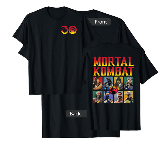 Mortal Kombat - 30th Grid T-Shirt