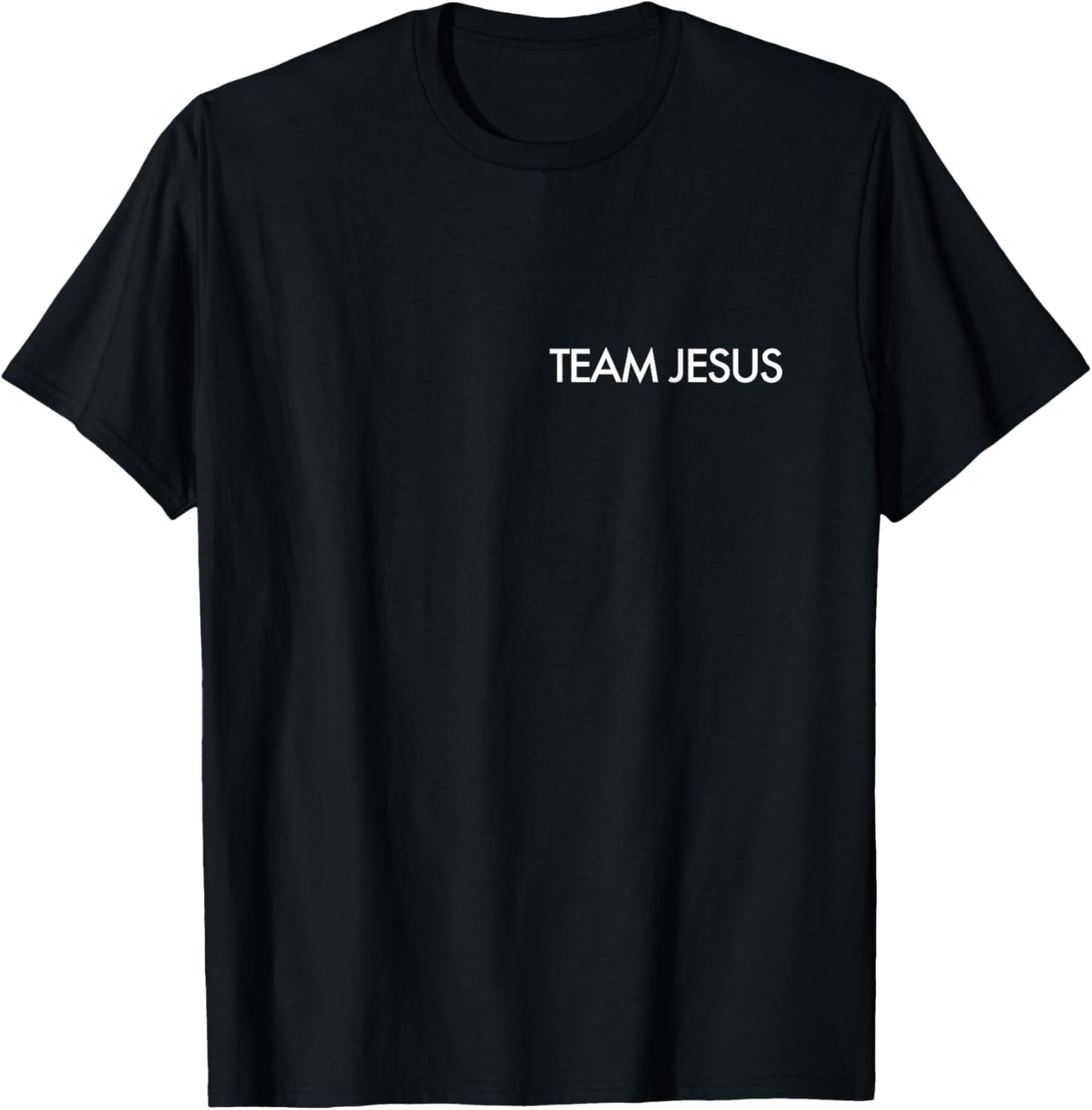 Team Jesus Pain and Gain Church Religion Go Cross Faith T-Shirt - T-Shirt | Black