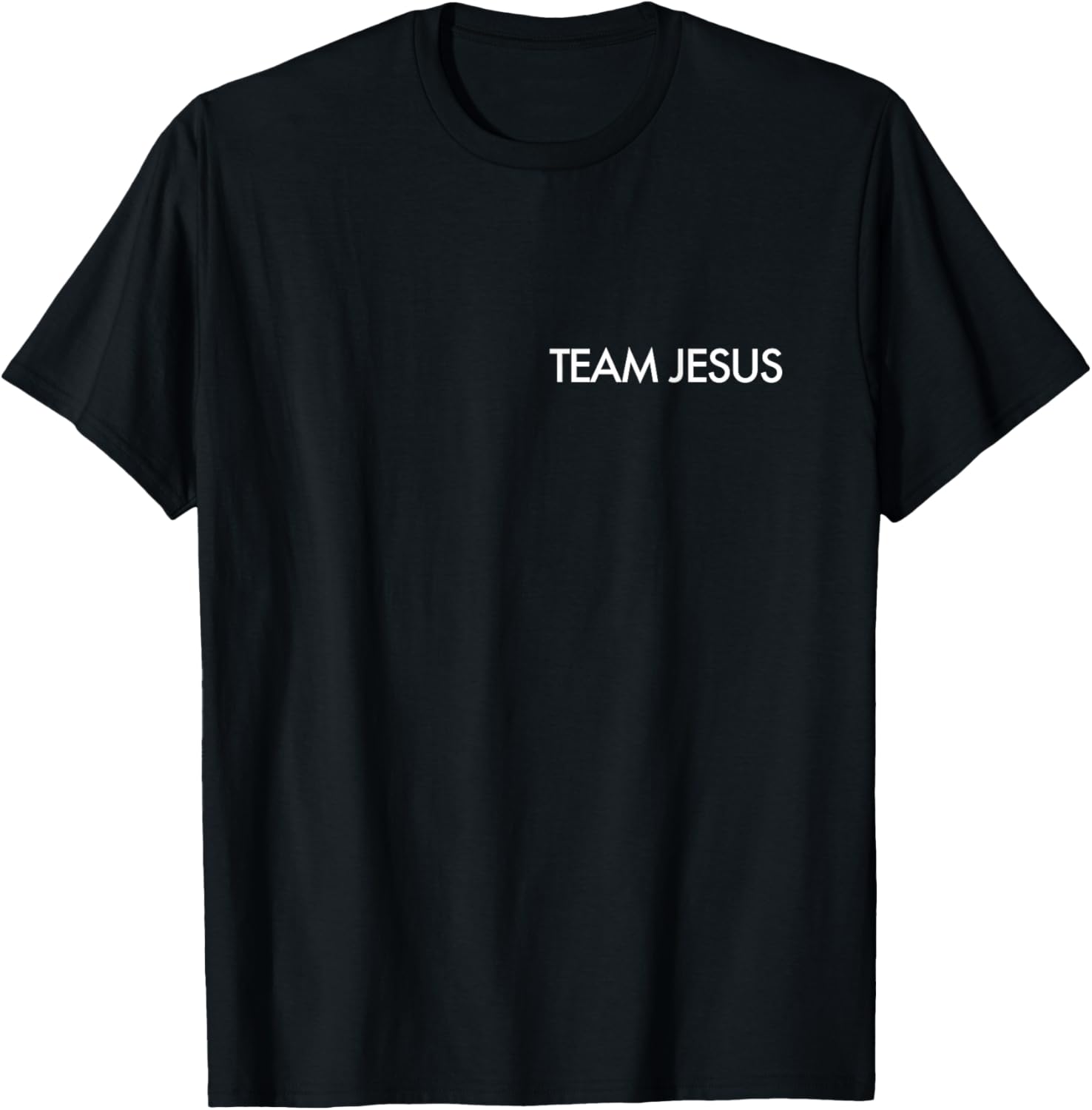 Team Jesus Pain and Gain Church Religion Go Cross Faith T-Shirt - T-Shirt | Black