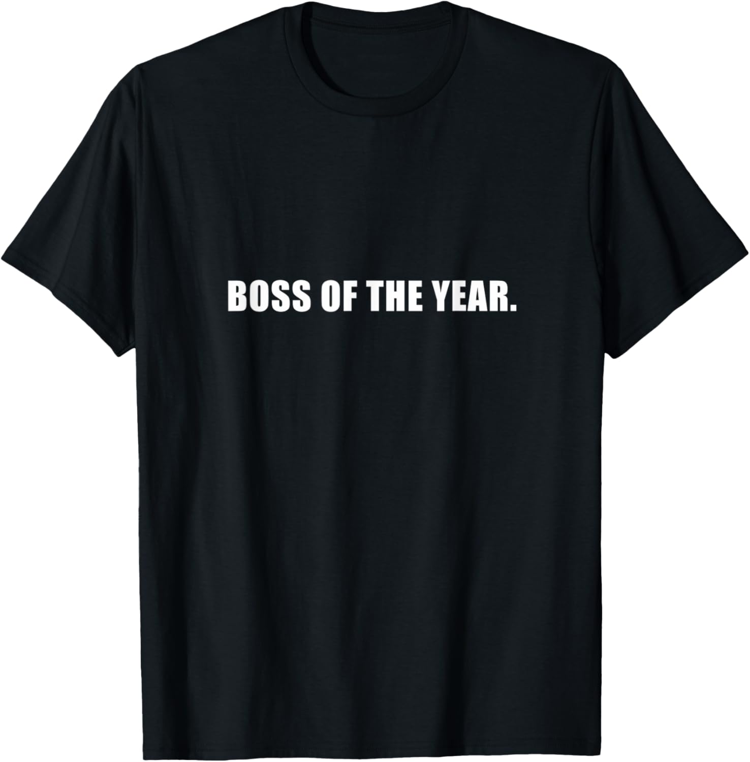 Boss of the Year Sarcastic Lady Boss Retro Coworker T-Shirt - T-Shirt | Black