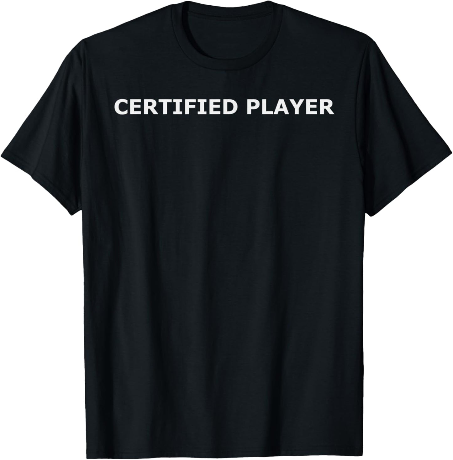 Certified Player T-Shirt - T-Shirt | Black