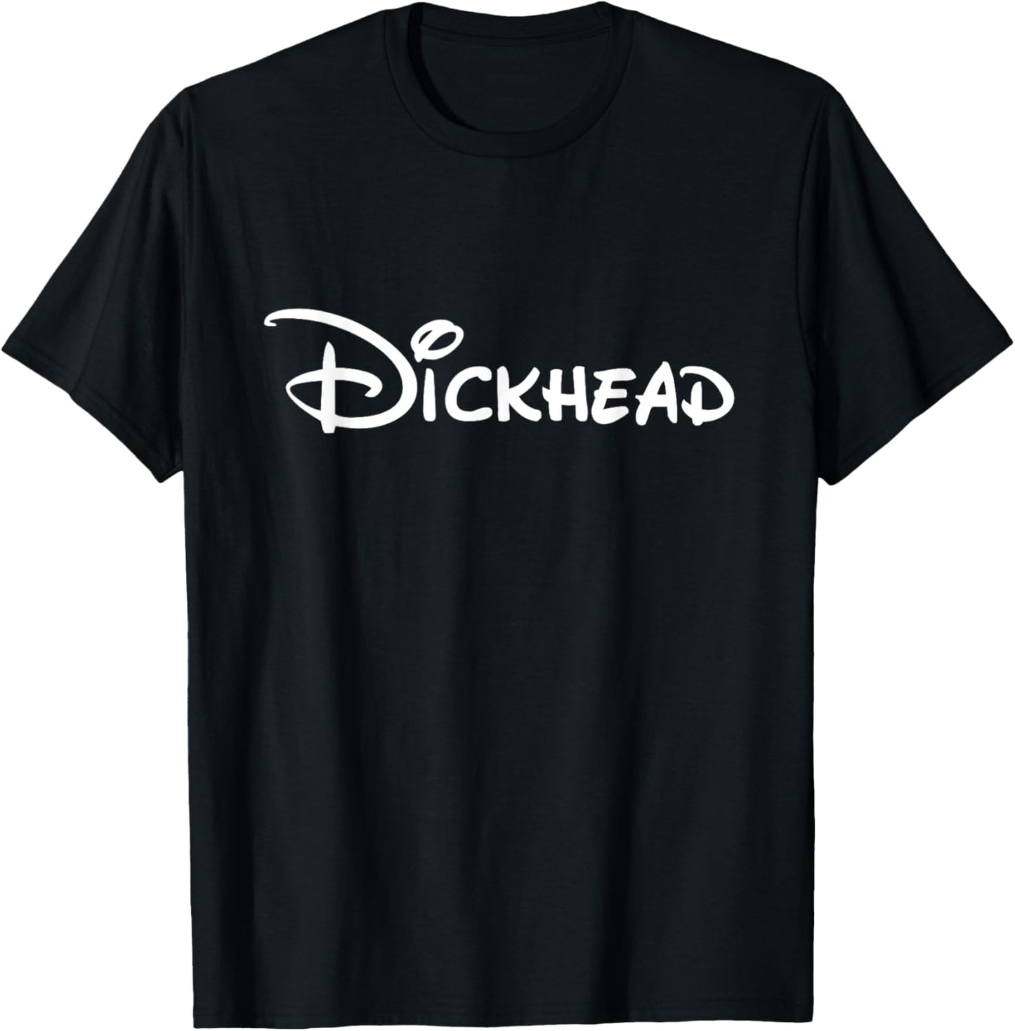Dickhead Funny Husband Birthday Anniversary Idea T-Shirt - T-Shirt | Black