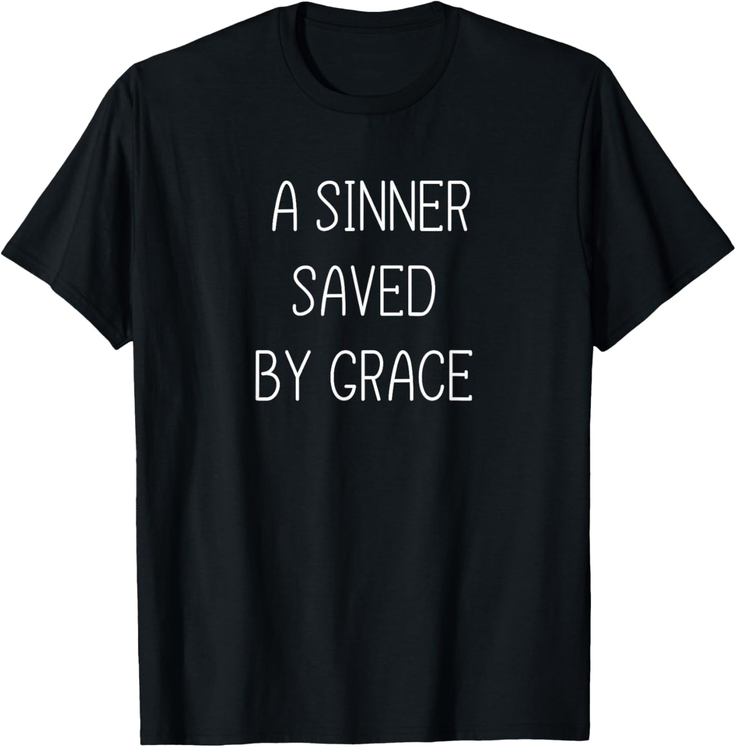Easter Sinner by Gracade Rescued Jesus Easter T-Shirt - T-Shirt | Black