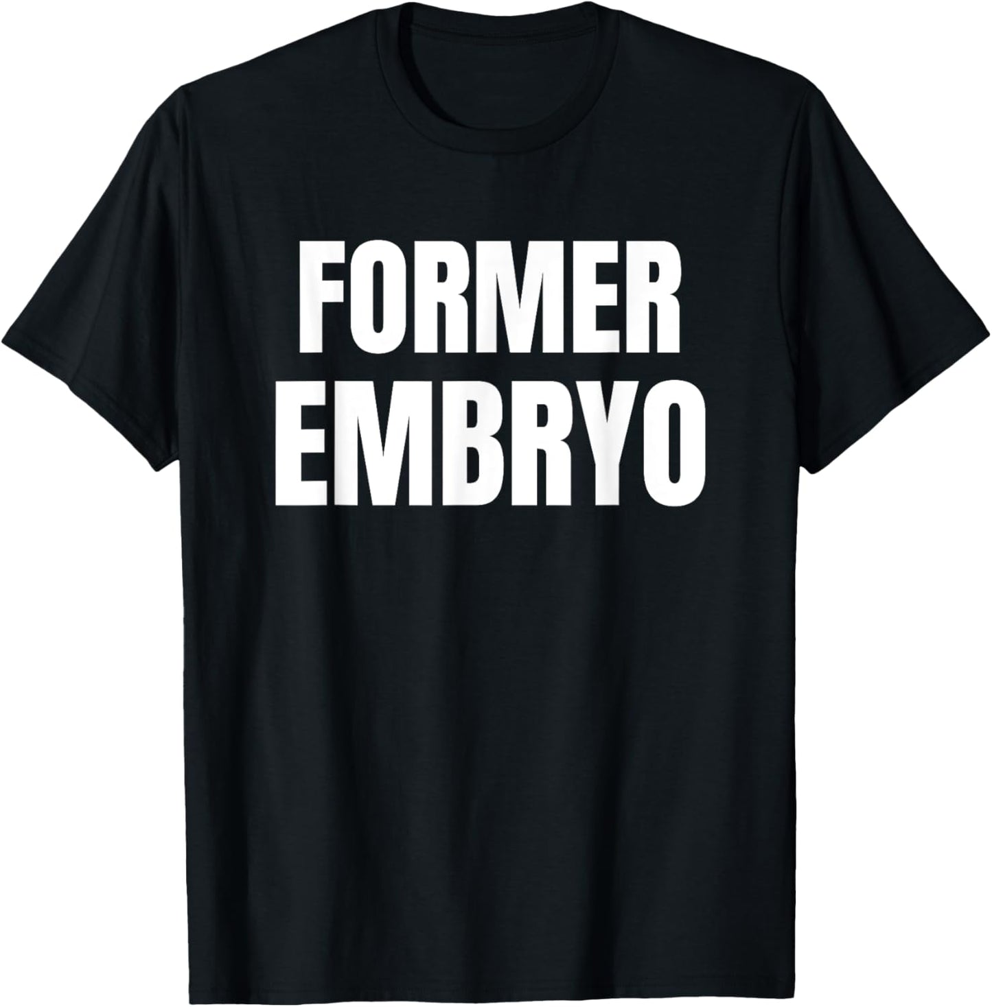 Former Embryo T-Shirt - T-Shirt | Black