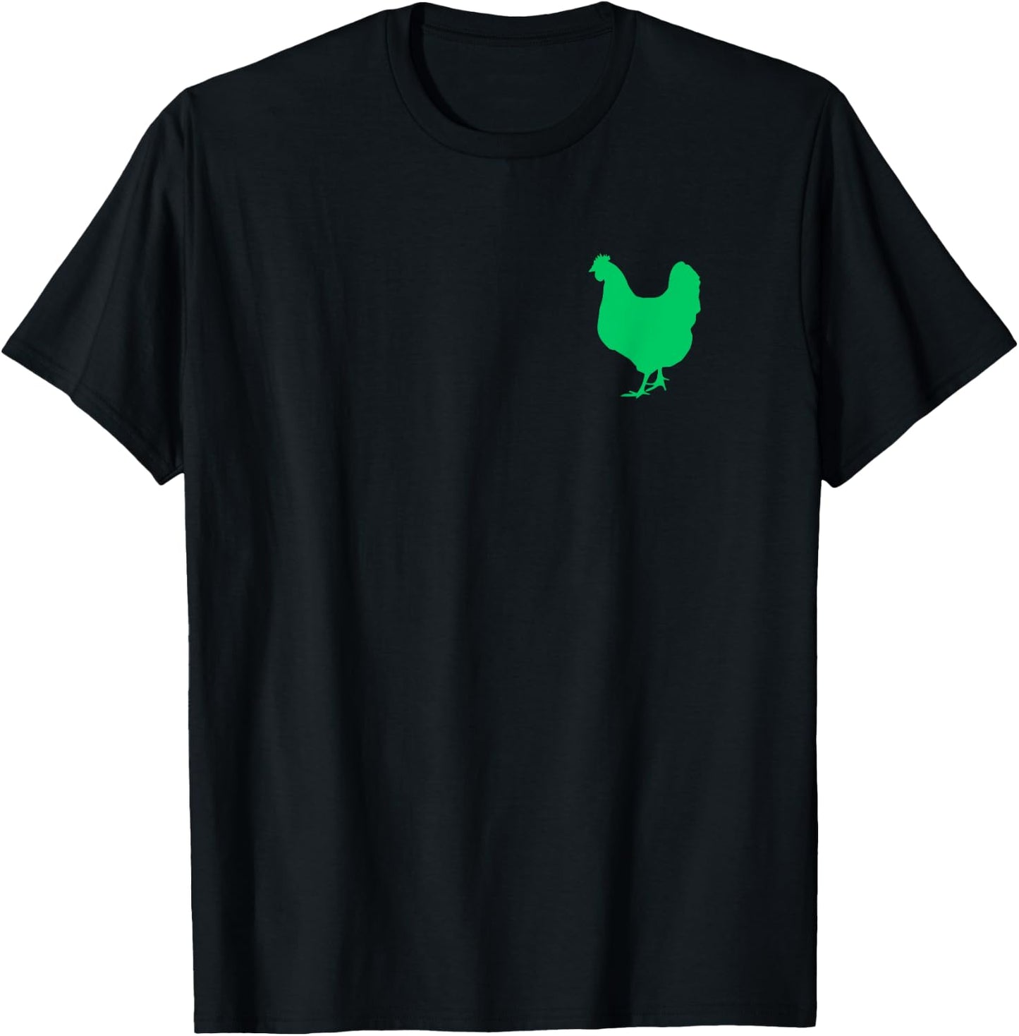 Follow Your Dreams Don't Be A Chicken funny space chicken T-Shirt - T-Shirt | Black