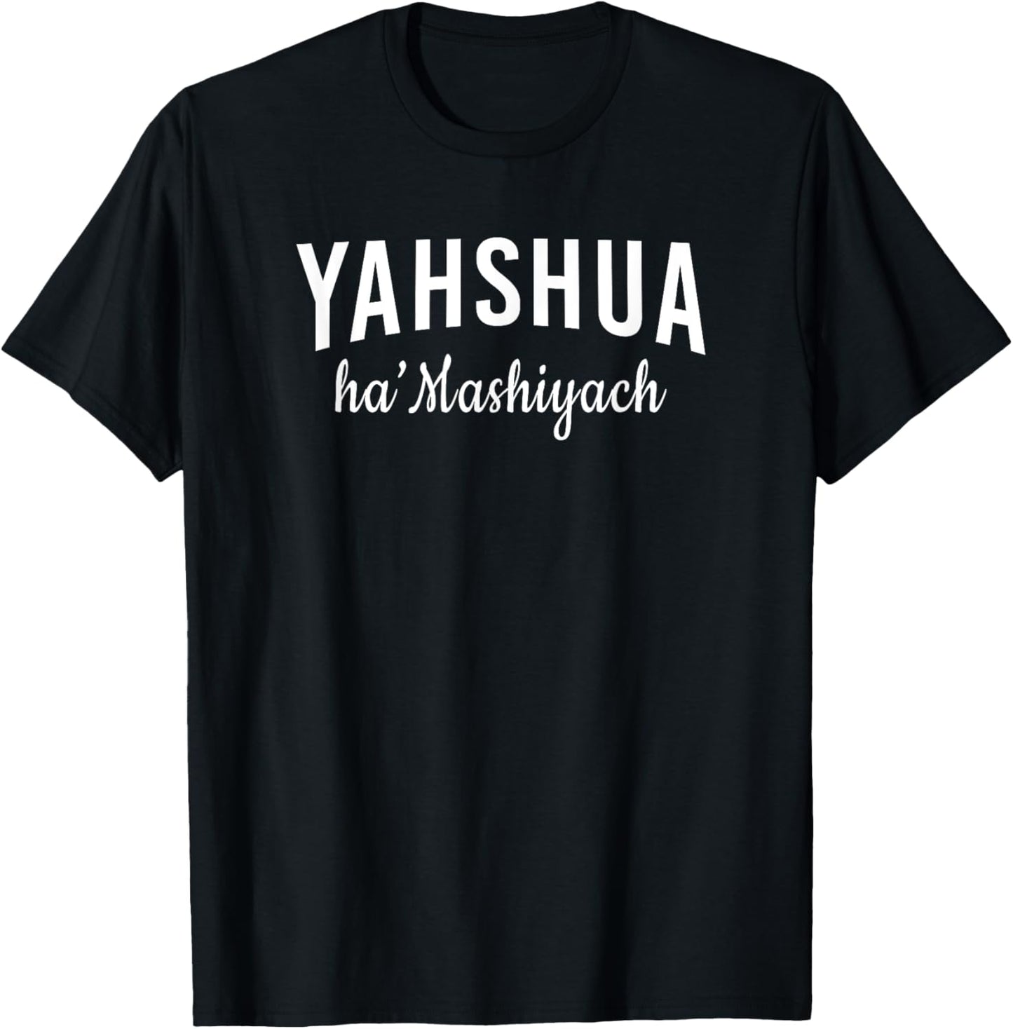 Yahshua Hamashiach T-Shirt - T-Shirt | Black