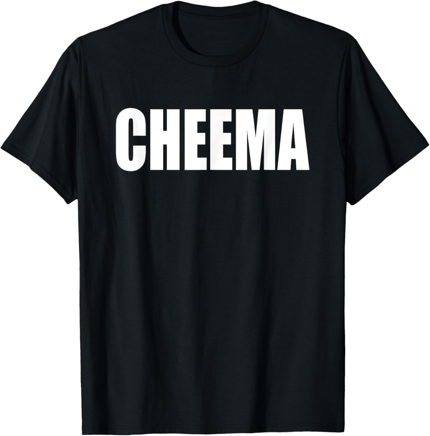 CHEEMA | Surname Cheema Clothing | Last Name Cheema T-Shirt - T-Shirt | Black
