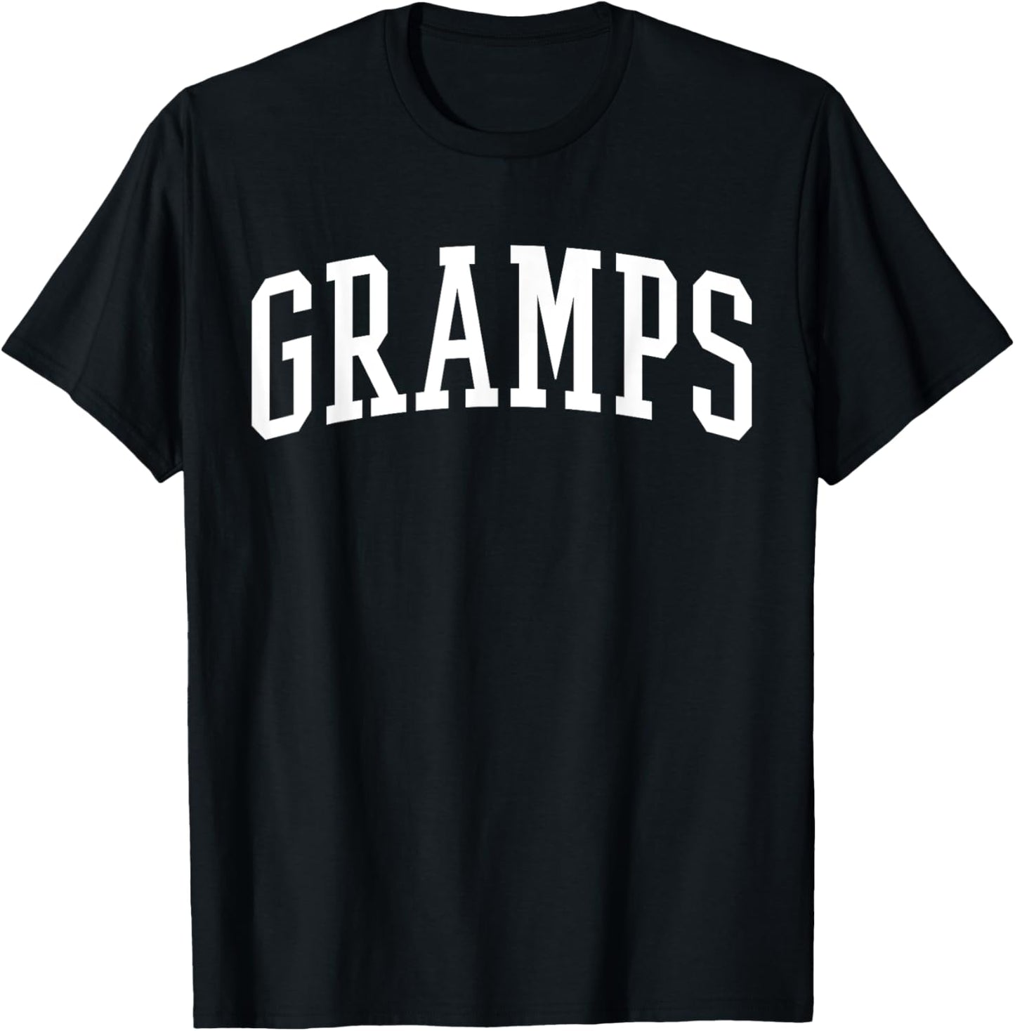 Classic Varsity Gramps - Men's Black Small Classic Fit Short Sleeve T-Shirt - T-Shirt | Black
