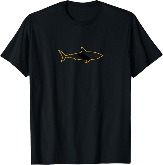 Shark Scuba Diving for Scuba Diver Underwater Dive Flag T-Shirt - T-Shirt | Black