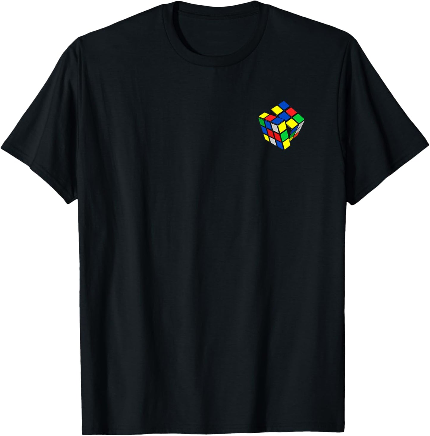 Impossible Rubik Rubix Rubics Cube Pocket Retro Gaming Boy T-Shirt - T-Shirt | Black