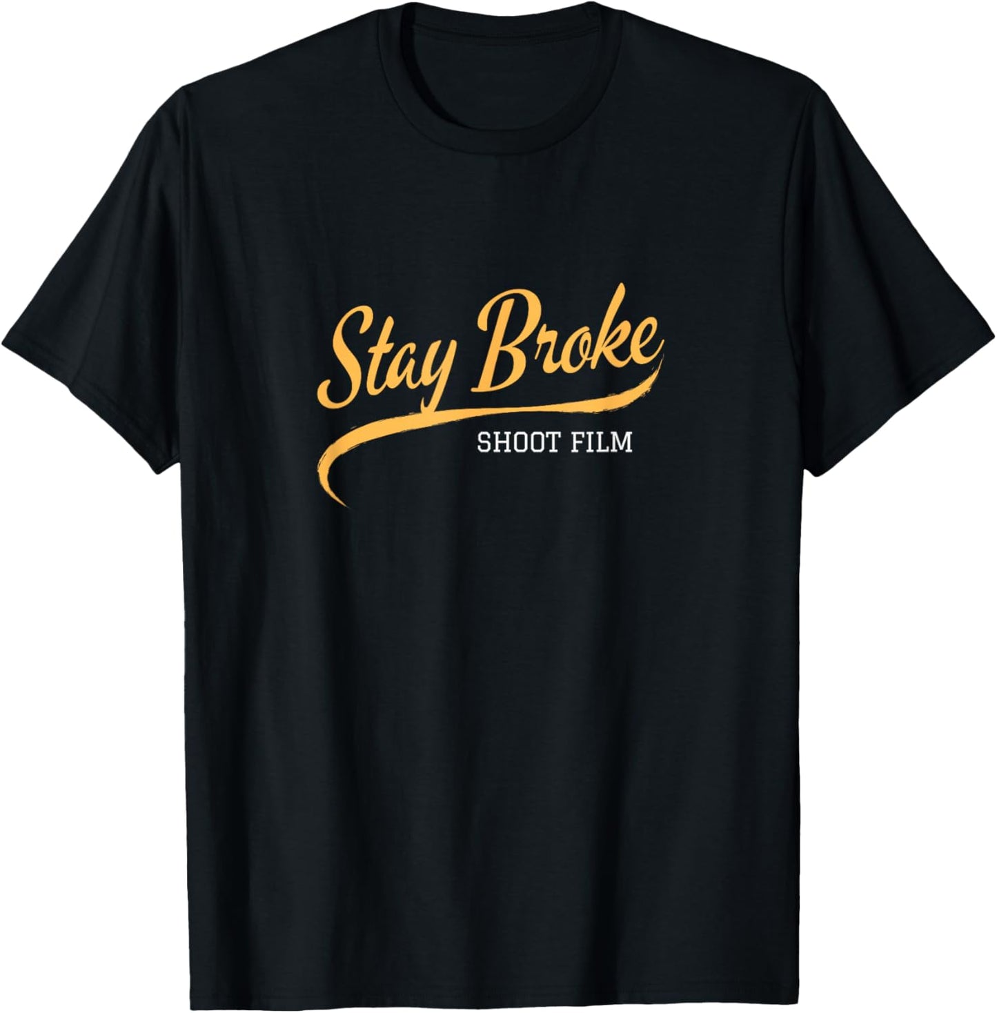 Stay Broke Shoot Film Photography Men Women Tank T-Shirt - T-Shirt | Black