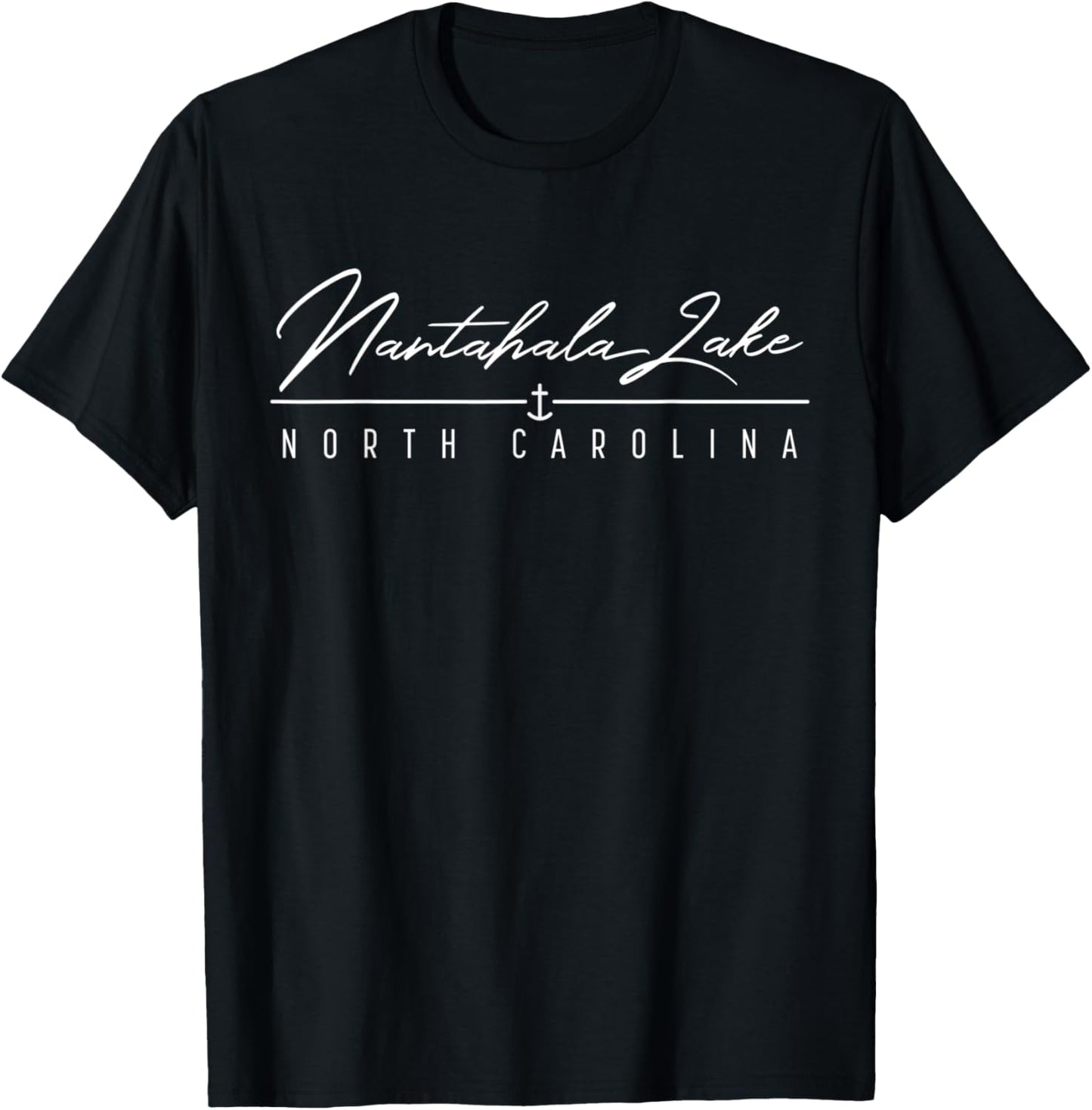 Nantahala Lake NC T-Shirt - T-Shirt | Black