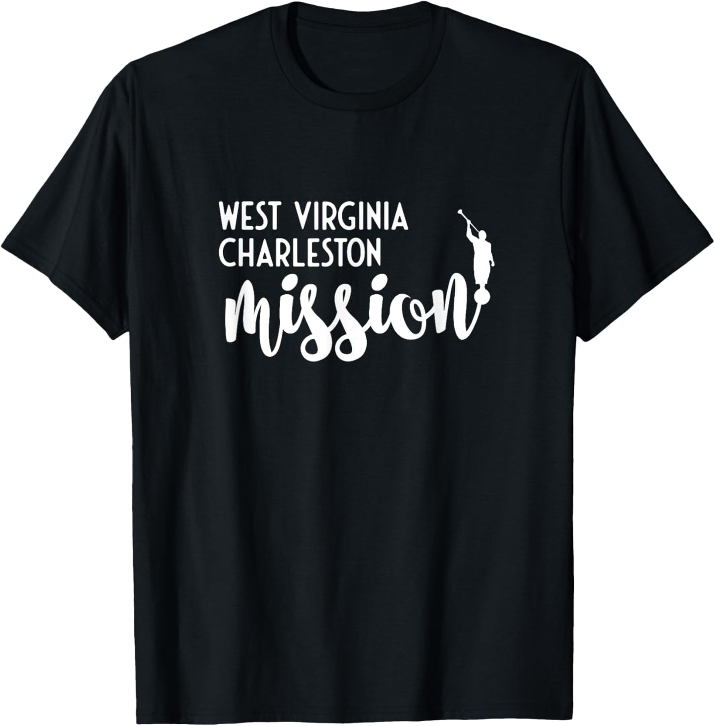 West Virginia Charleston Mission T-Shirt - T-Shirt | Black