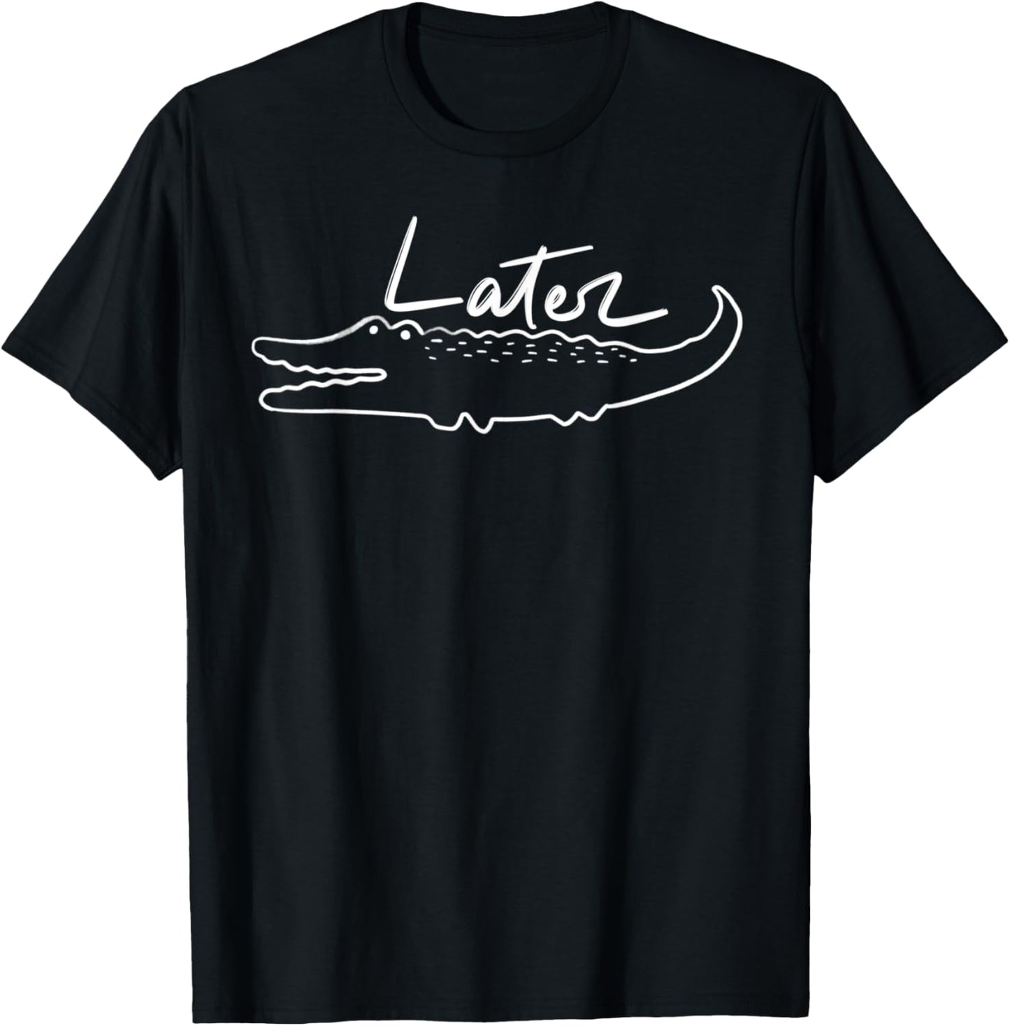 Later Gator T-Shirt - T-Shirt | Black
