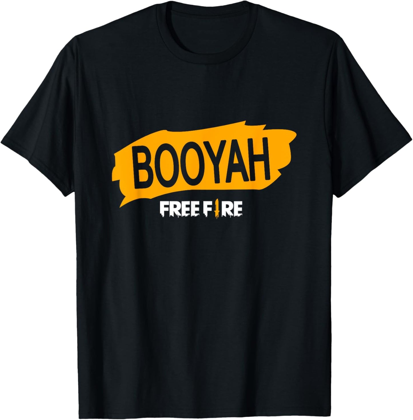 Booyah Free Fire T-Shirt - T-Shirt | Black