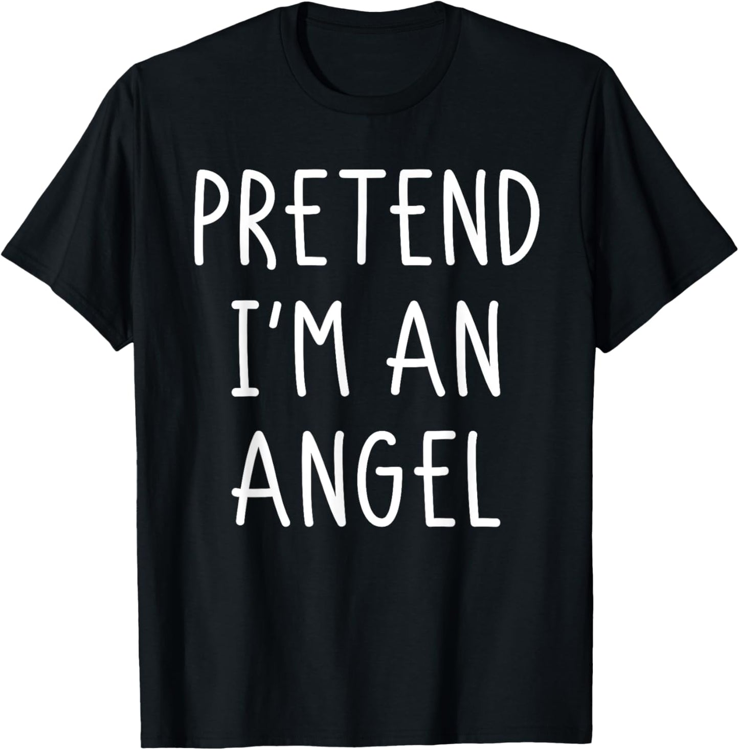 Halloween Costume Pretend Im An Angel Halloween Shirt Men T-Shirt - T-Shirt | Black