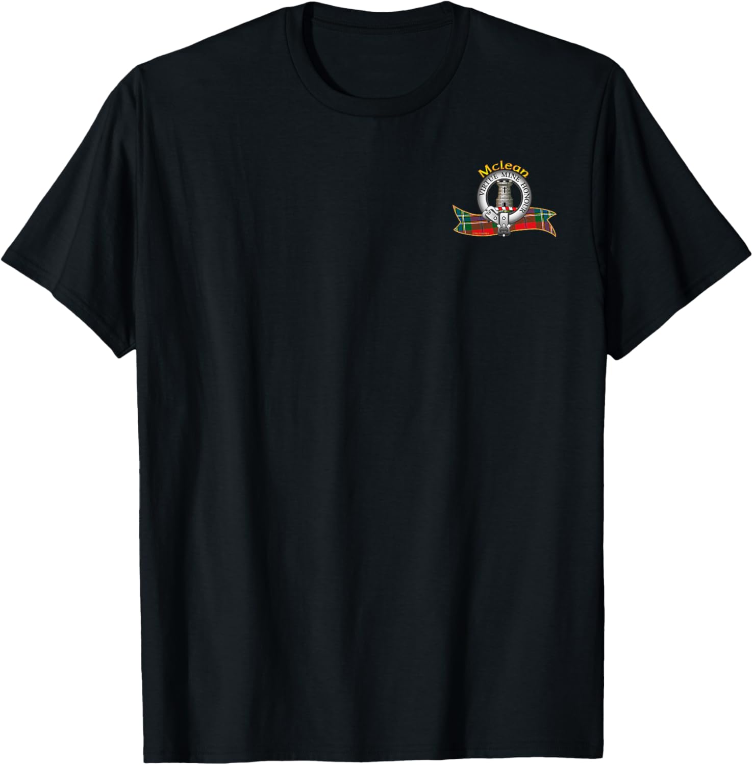 Mclean Clan T-Shirt - T-Shirt | Black
