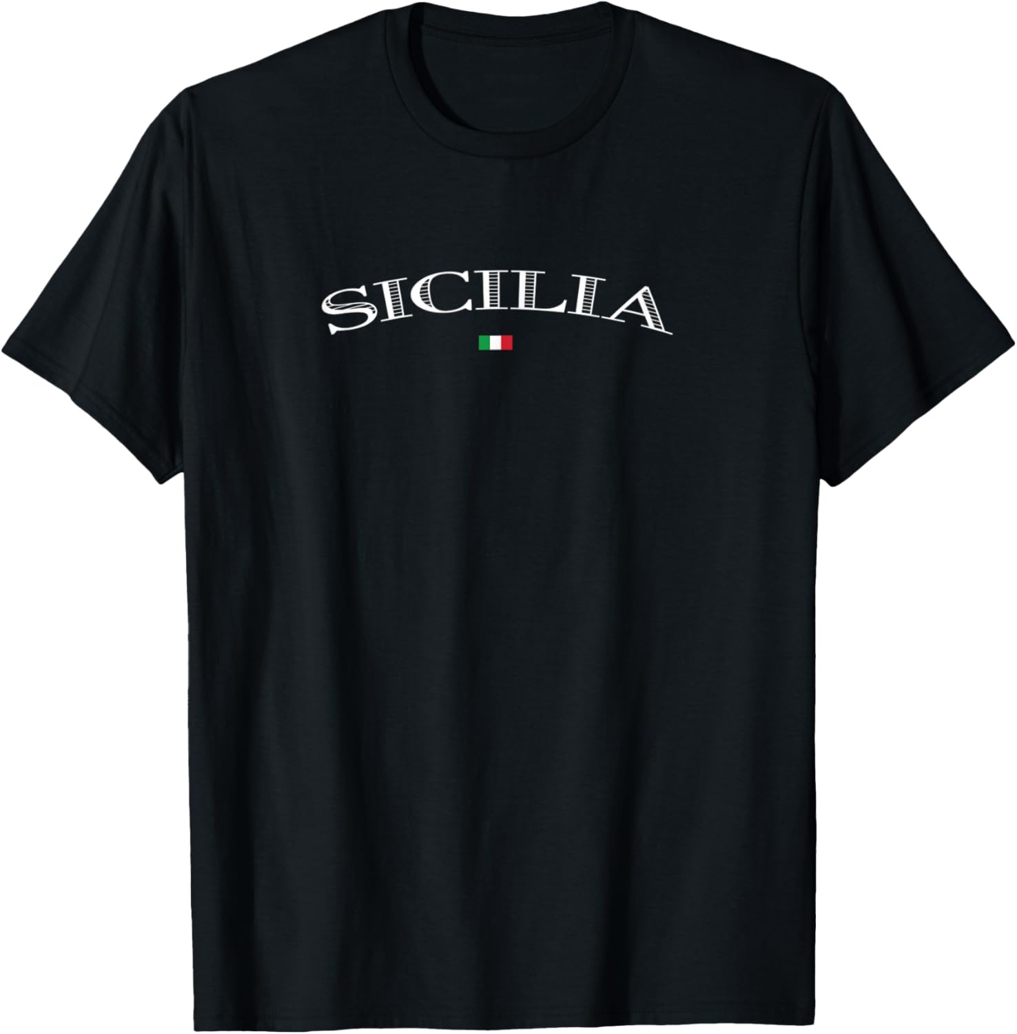 Italy Soccer Jersey 2020 2021 Italia Football Team Sicilia T-Shirt - T-Shirt | Black