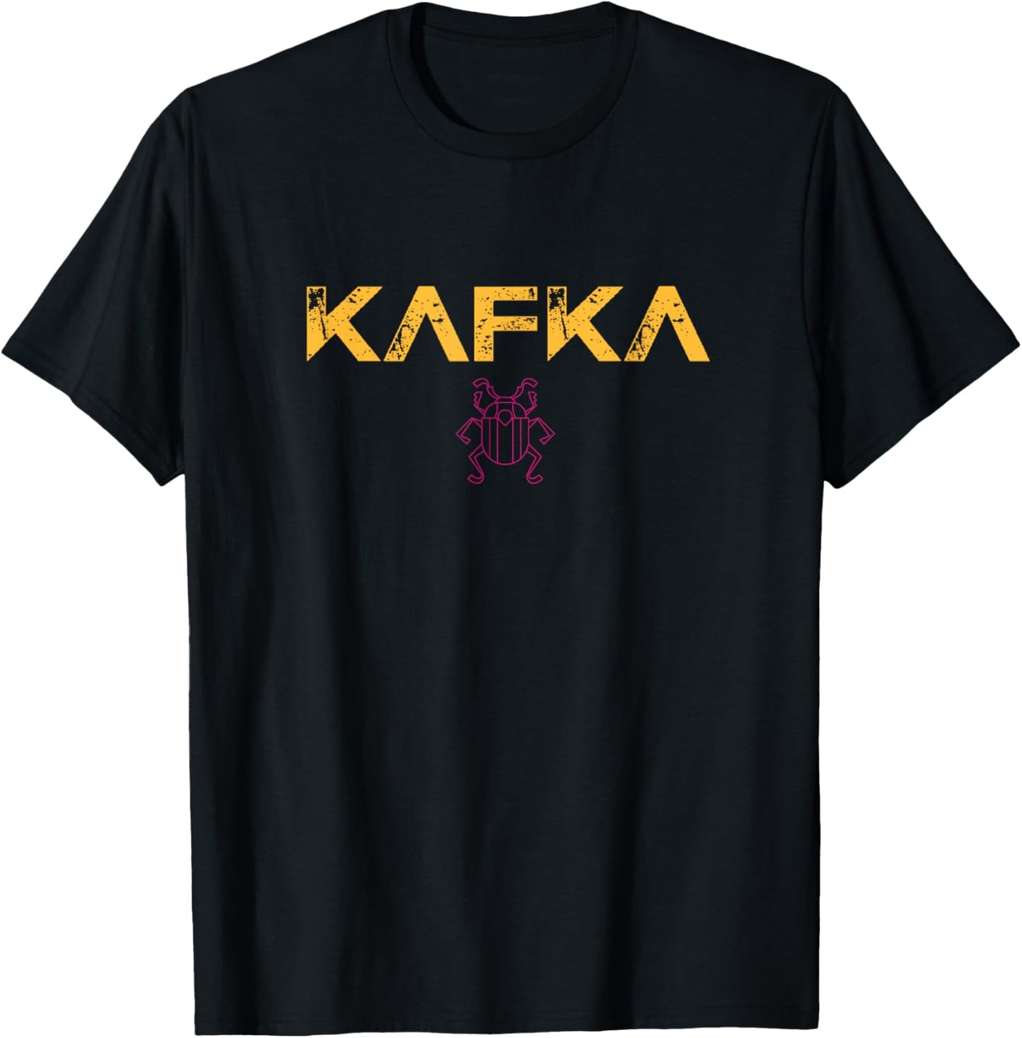 KAFKA: Franz Kafka - The Metamorphosis T-Shirt - T-Shirt | Black