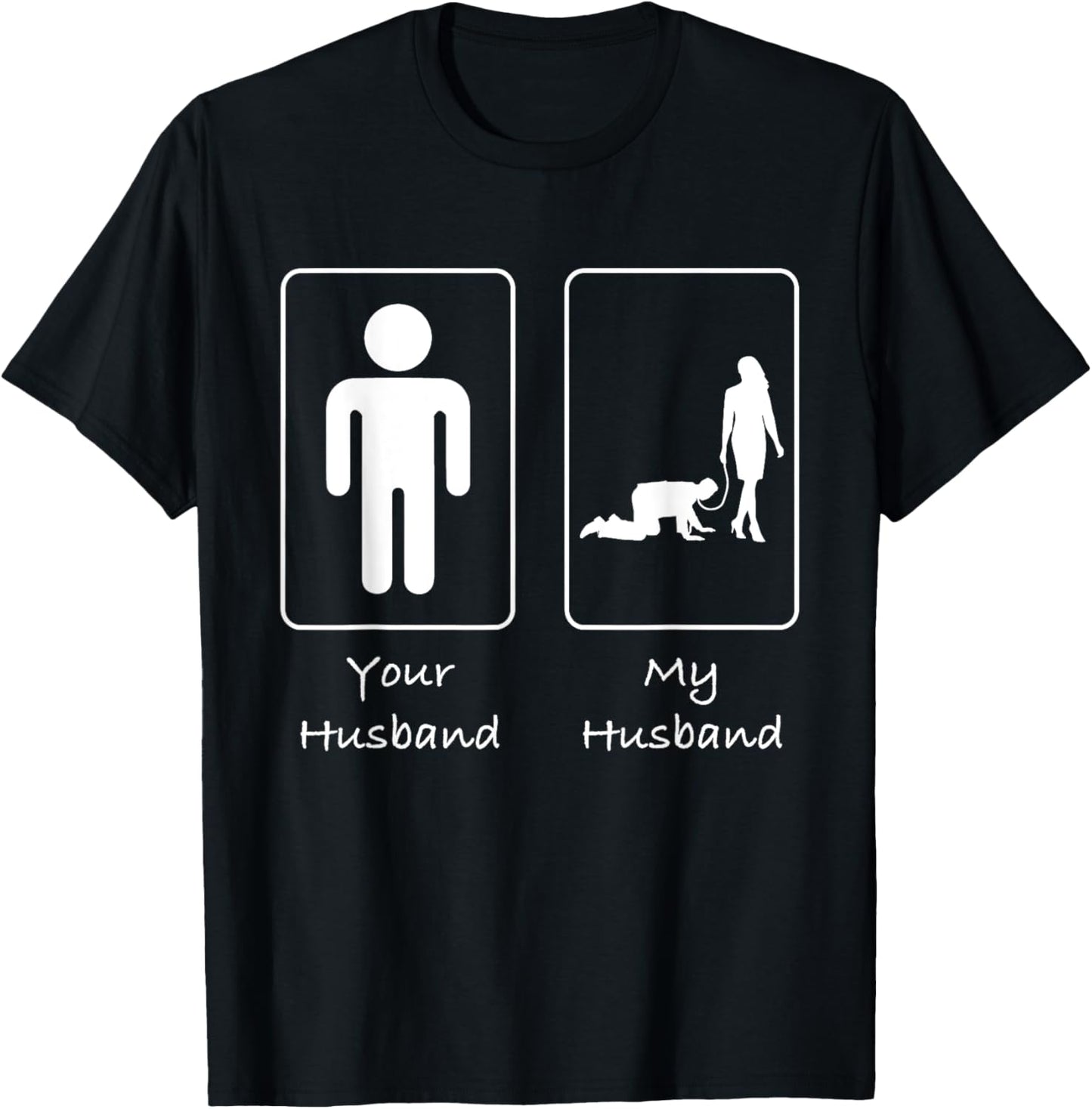 Your Husband My Husband Submissive T Shirt Munch Kink T-Shirt - T-Shirt | Black