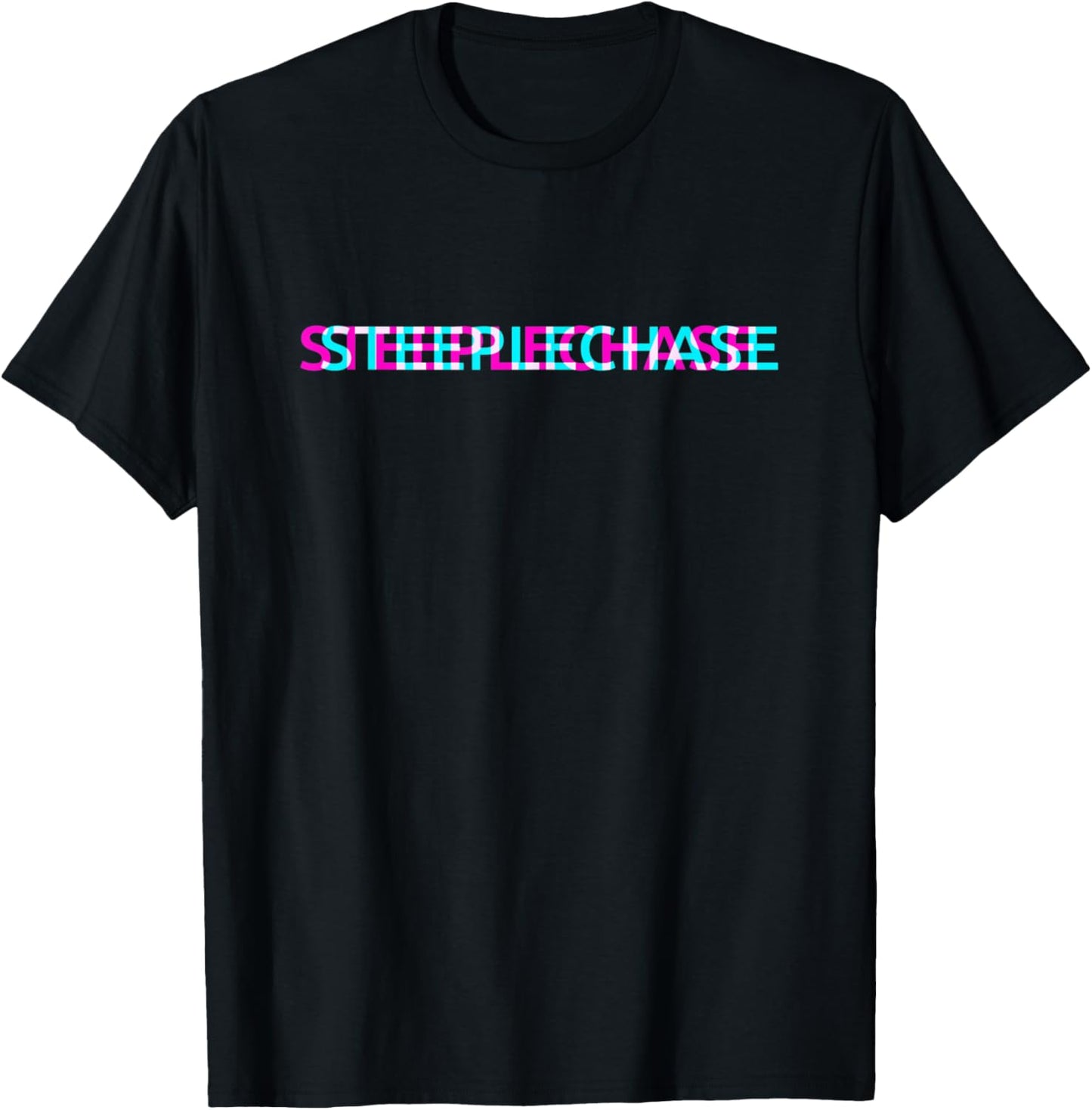 Steeplechase Sports Team Varsity Jersey Sport Lover T-Shirt - T-Shirt | Black