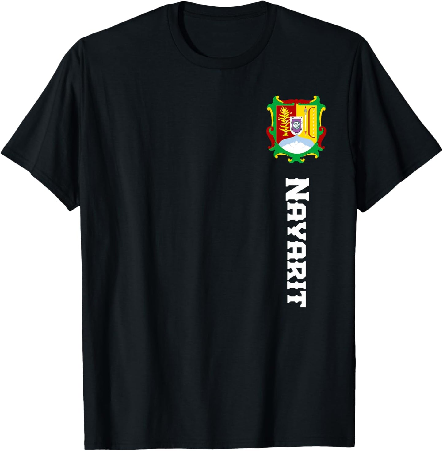 Nayarit Mexico Camisa T-Shirt - T-Shirt | Black