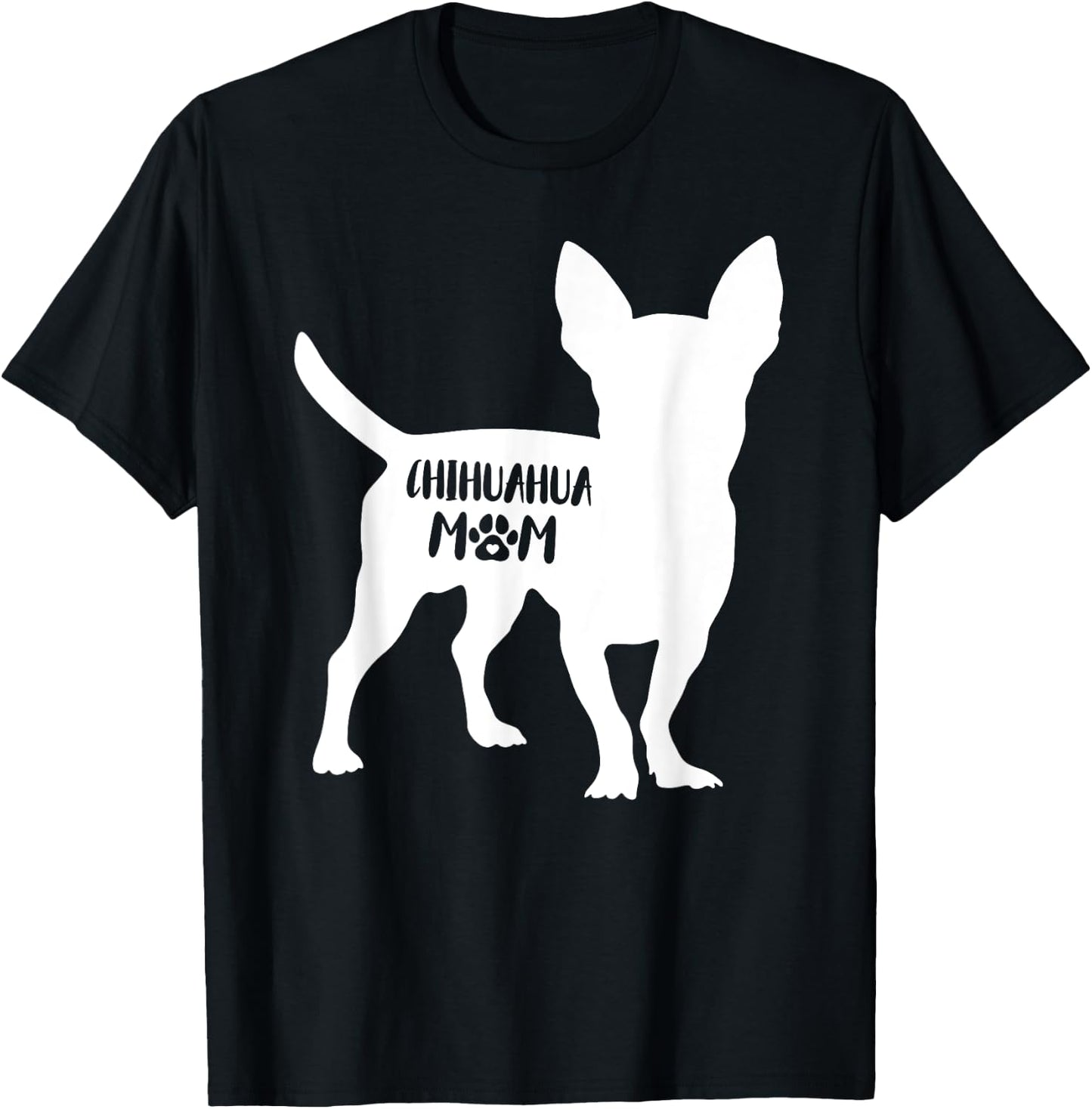 Chihuahua Mom Funny Chihuahua Owner Dog Mom T-Shirt - T-Shirt | Black