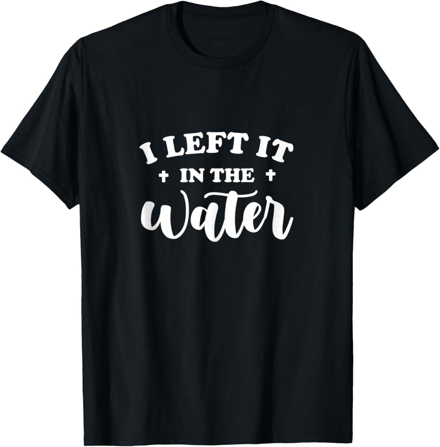 Baptism Christian Faith - I Left It In The Water T-Shirt - T-Shirt | Black