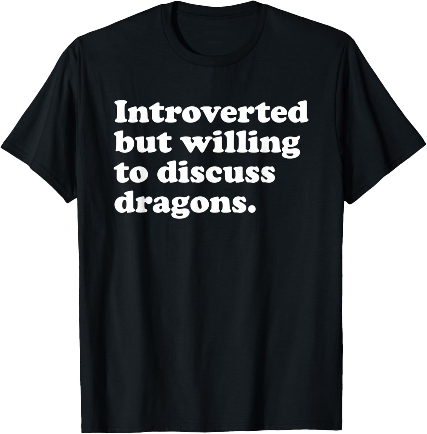 Funny Dragon Dragons Men Women or Kids T-Shirt - T-Shirt | Black