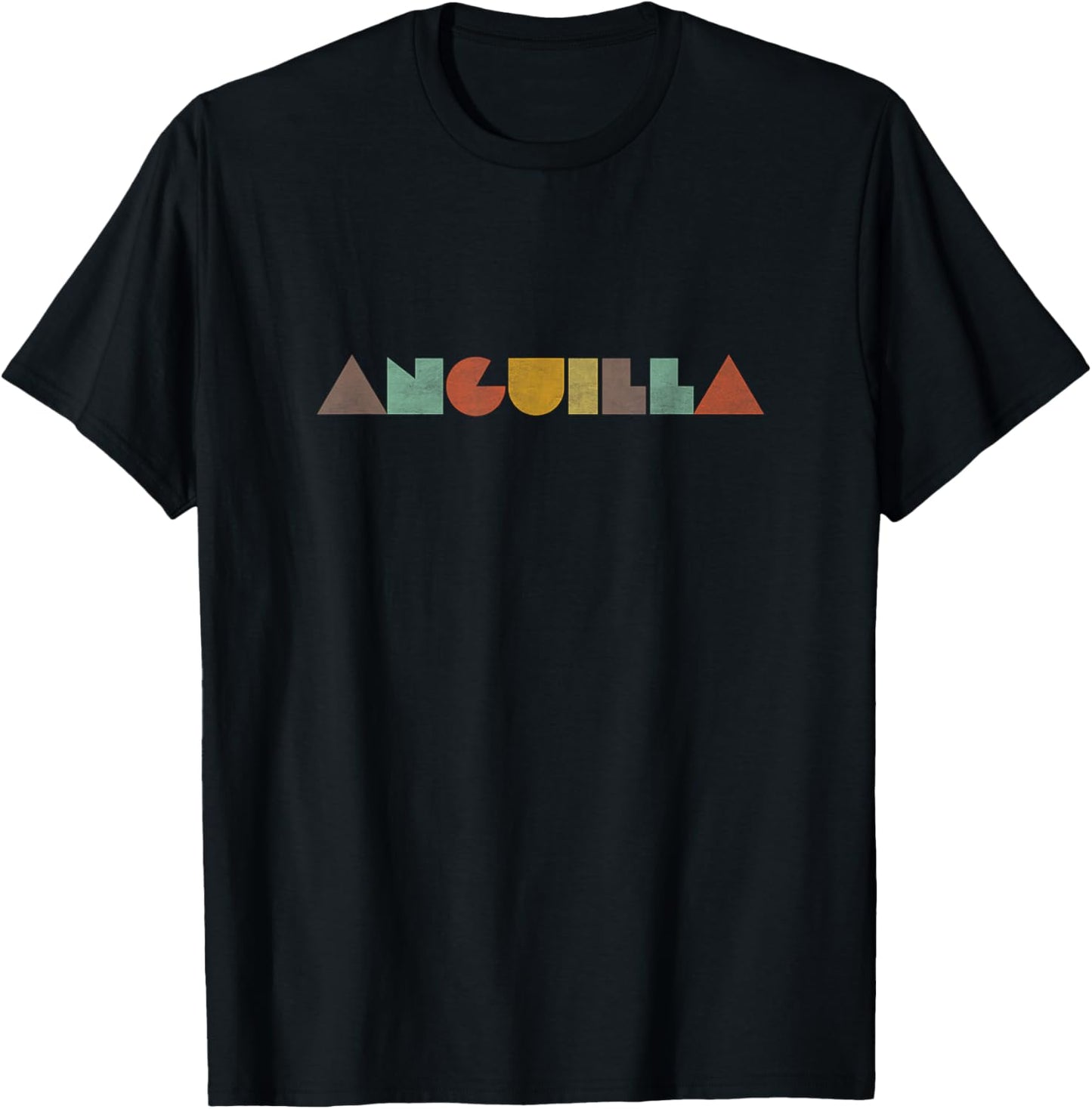 Anguilla Vintage T-Shirt - T-Shirt | Black