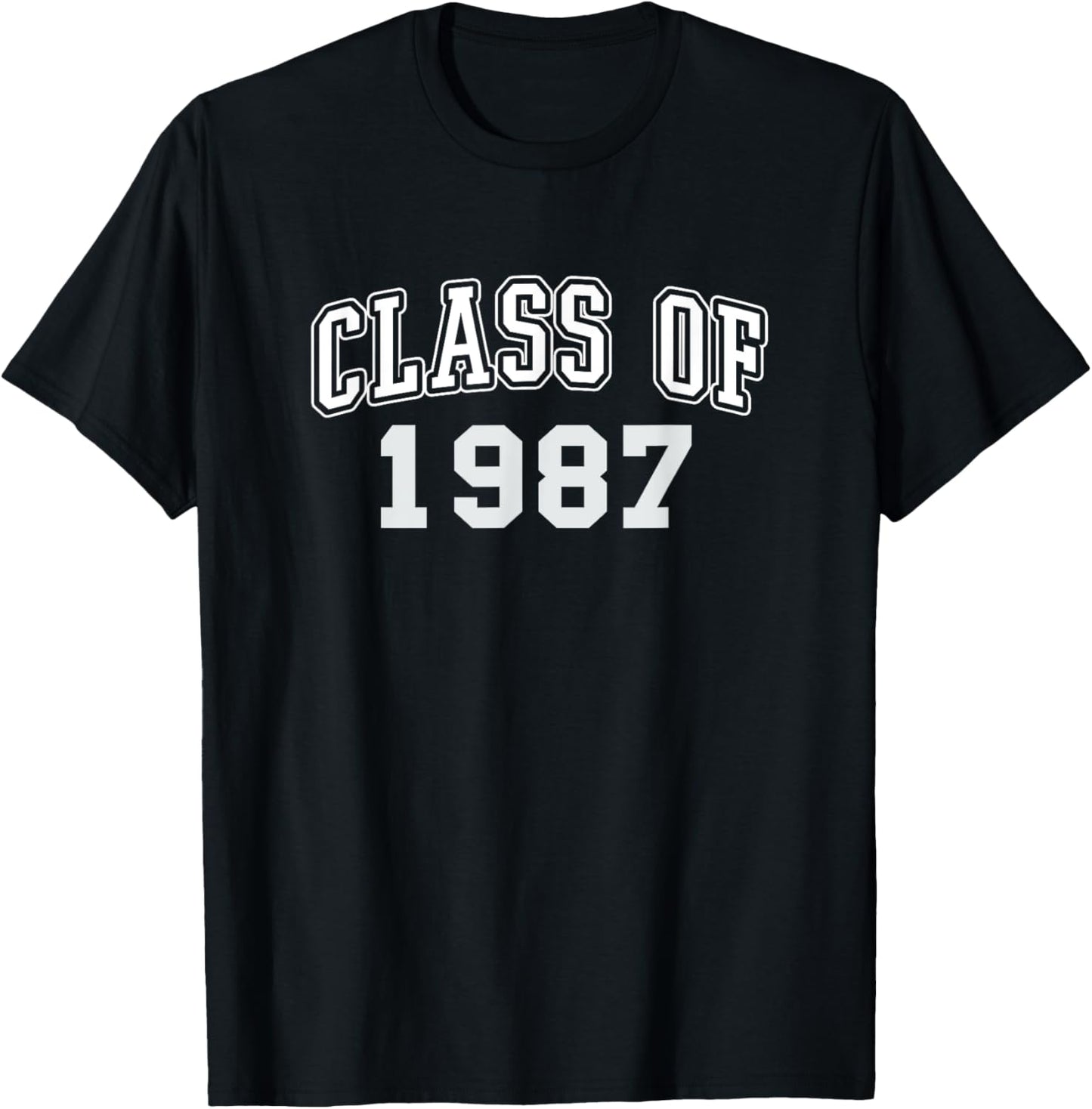 Class of 1987 Vintage Style T-Shirt - T-Shirt | Black