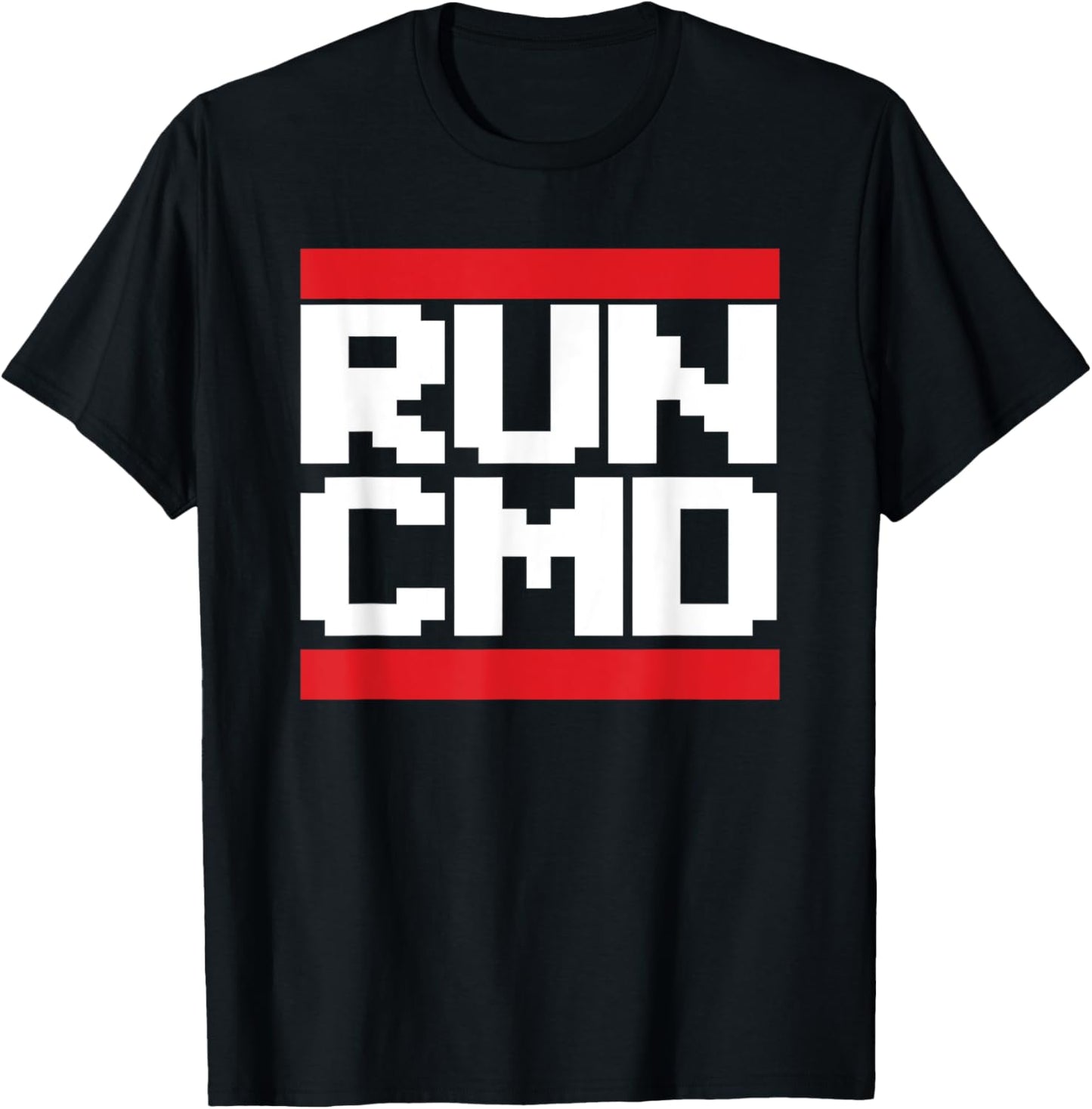 Run Cmd T-Shirt - T-Shirt | Black