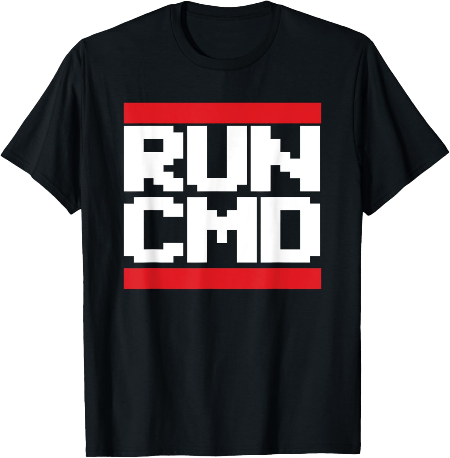 Run Cmd T-Shirt - T-Shirt | Black