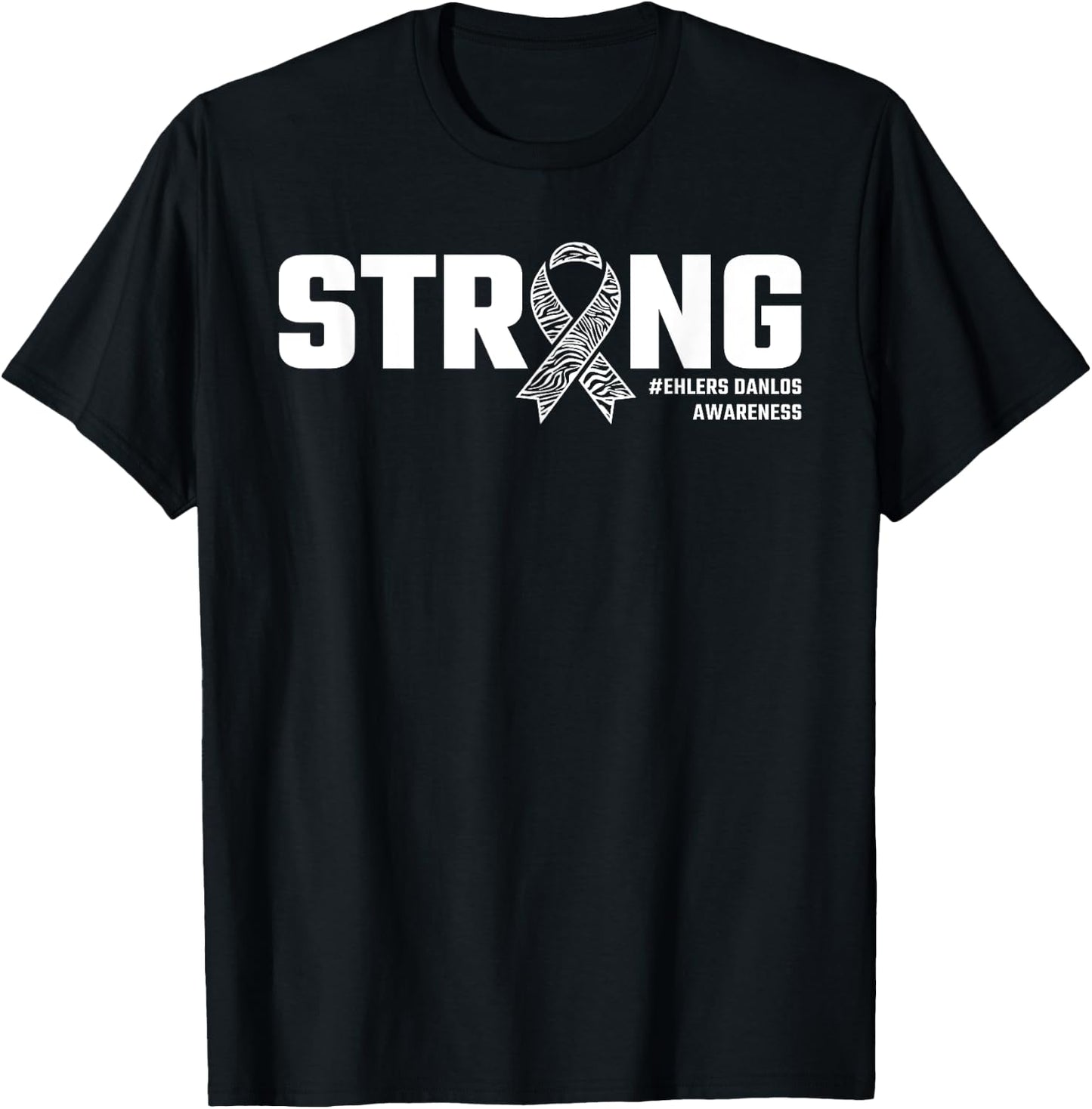 Eds Awareness, Strong, Ehlers Danlos Syndrome T-Shirt - T-Shirt | Black