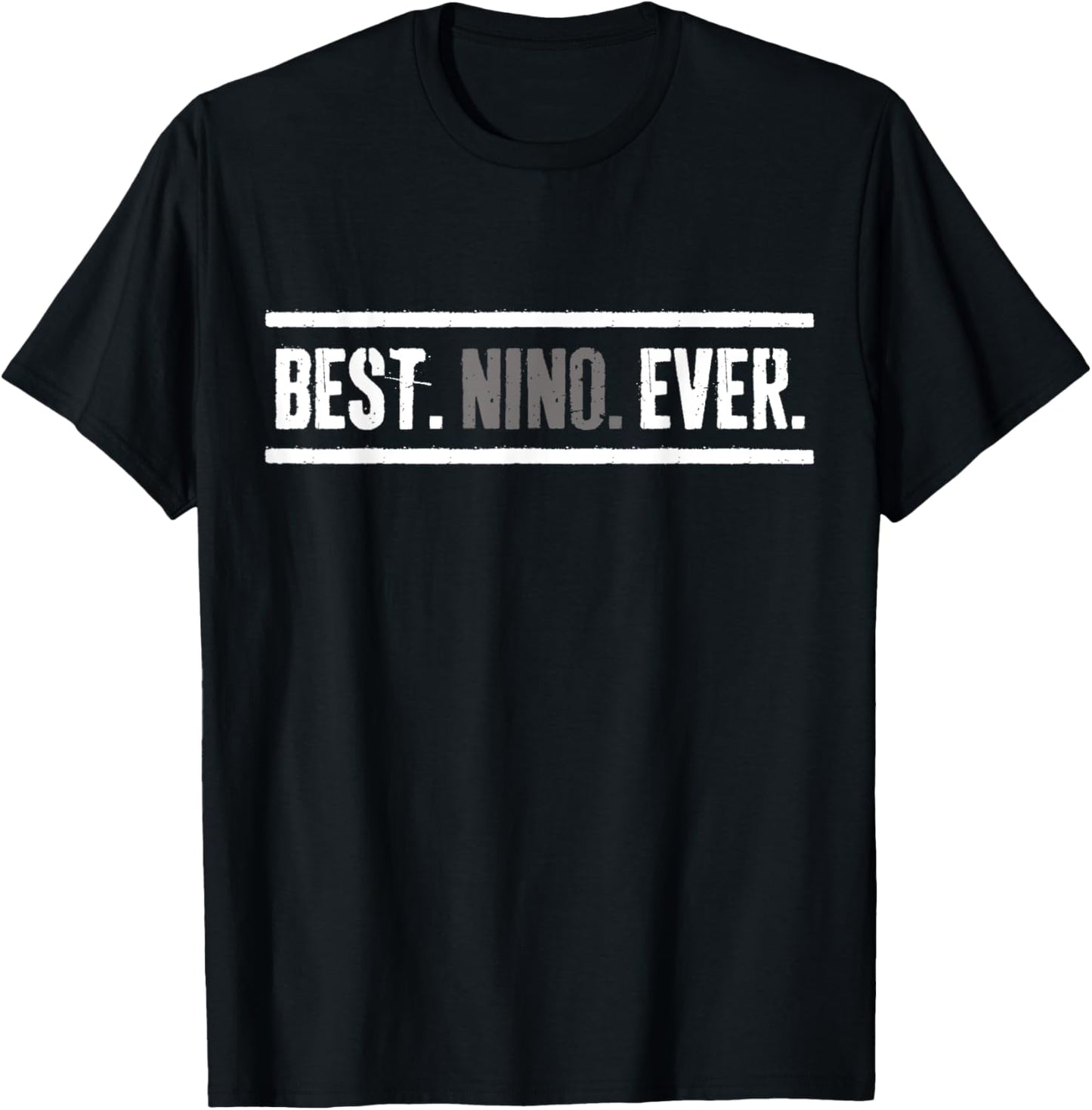 Nino Spanish Mexican Godfather Father's Day T-Shirt - T-Shirt | Black