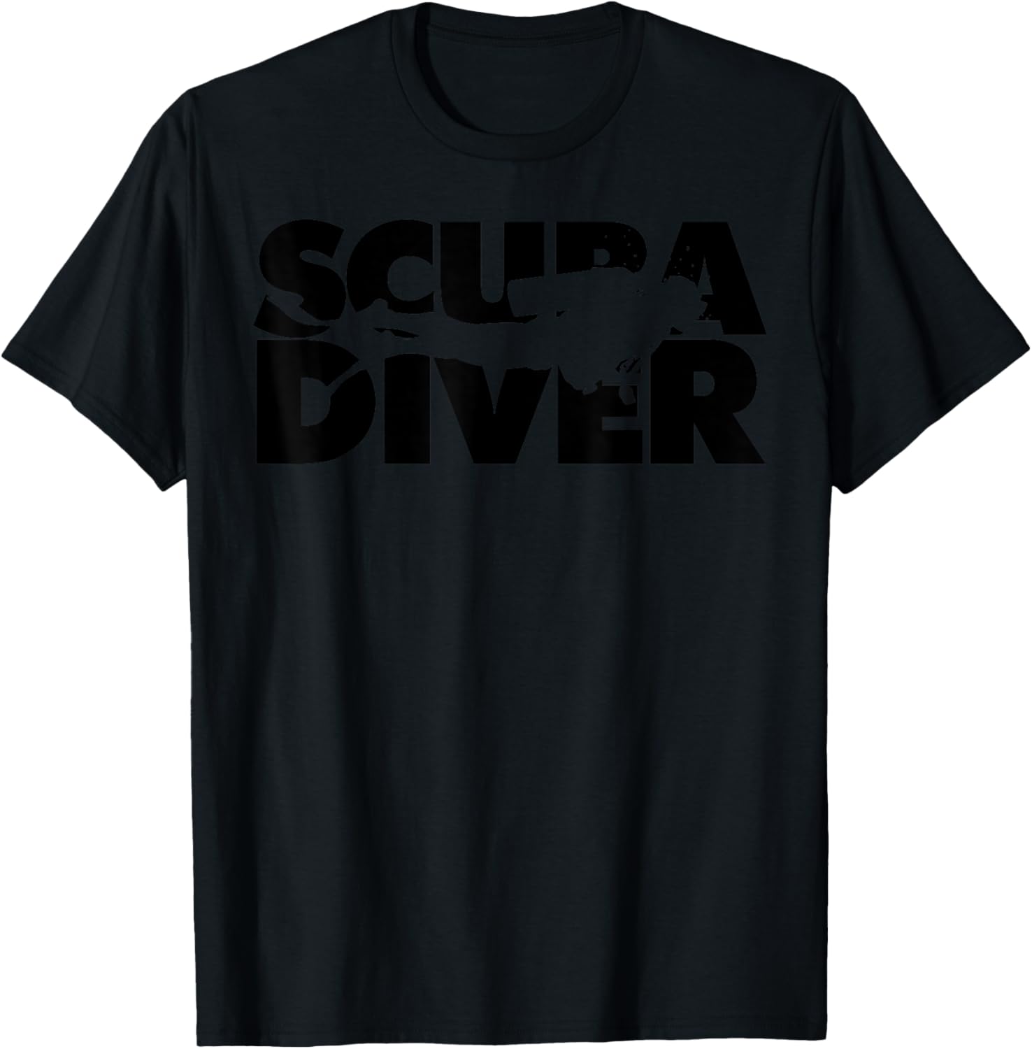 Scuba Diver T-Shirt - T-Shirt | Black