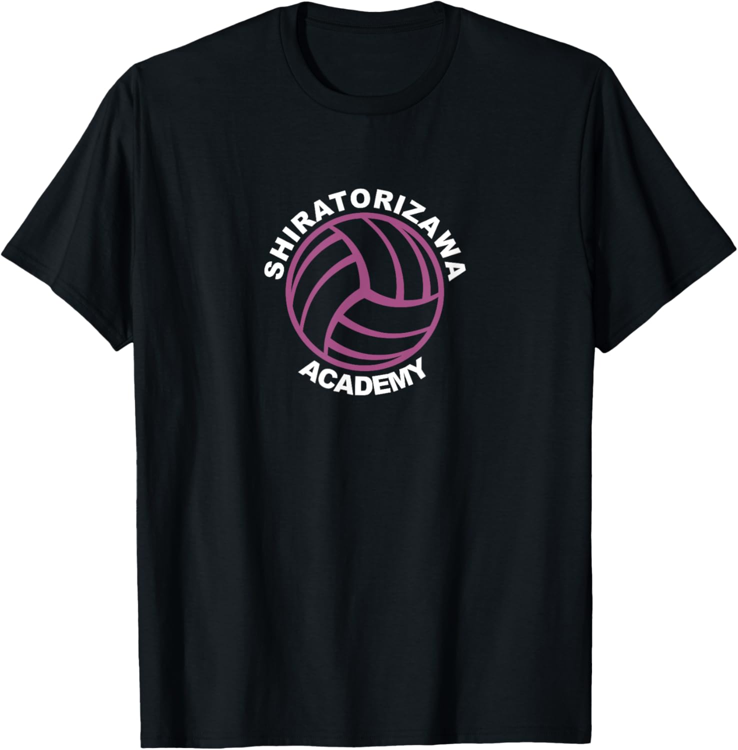 Shiratorizawa High - Volleyball Practice Anime Manga Cosplay T-Shirt - T-Shirt | Black