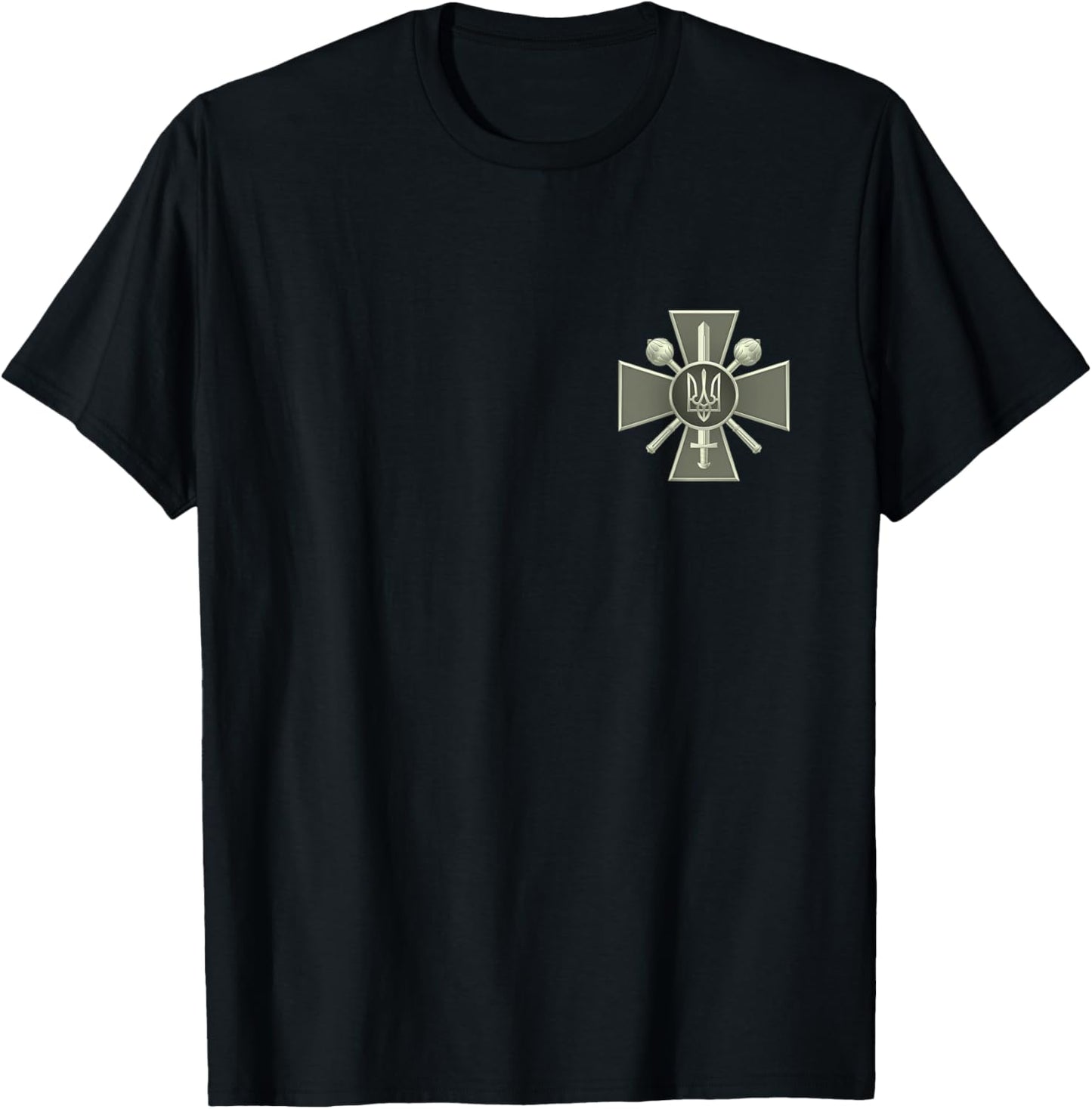 Zelenskyy Ukrainian Army Shirt Ukraine Military Ukraine T-Shirt - T-Shirt | Black