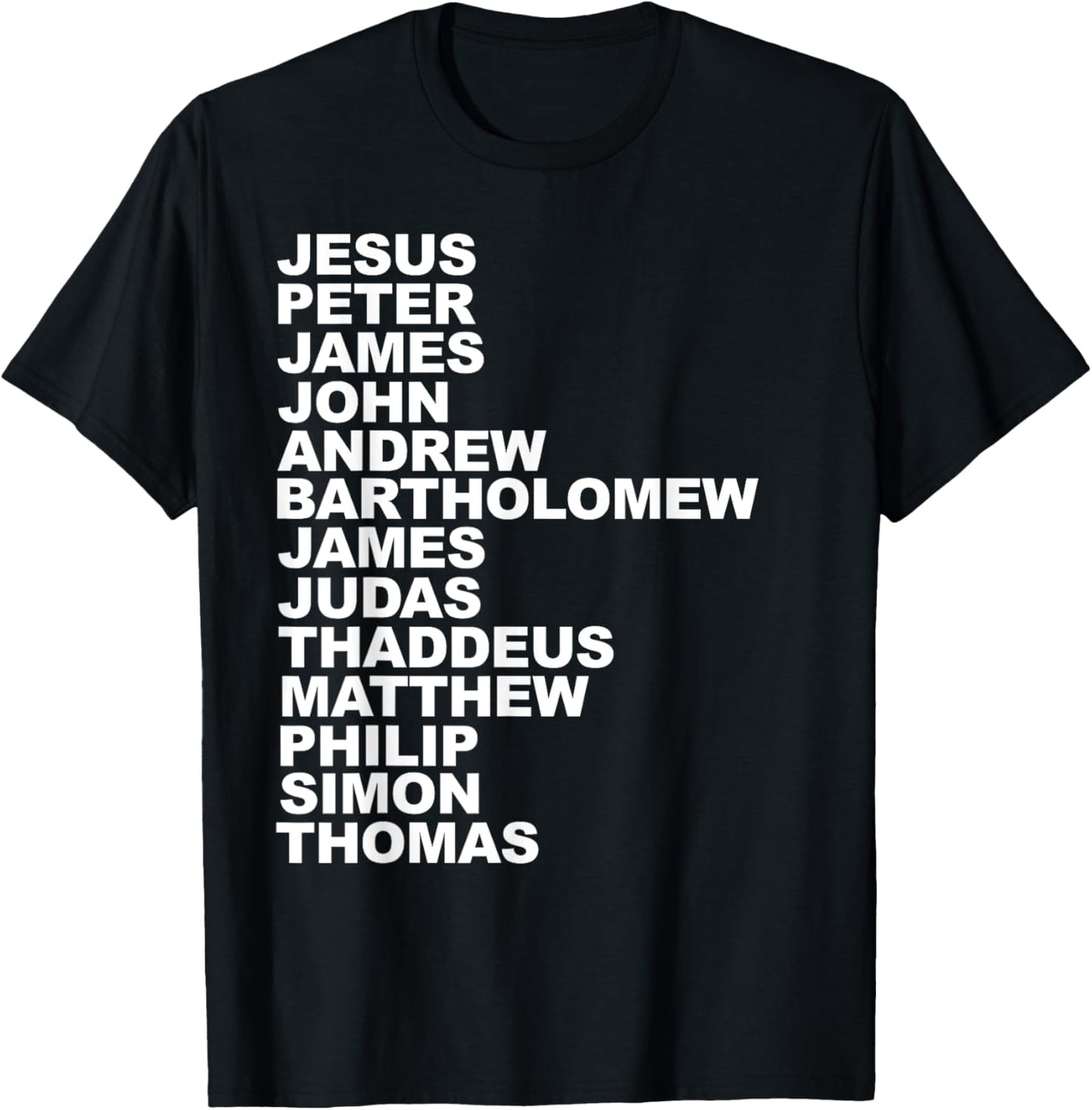 Jesus Apostles T-Shirt - T-Shirt | Black