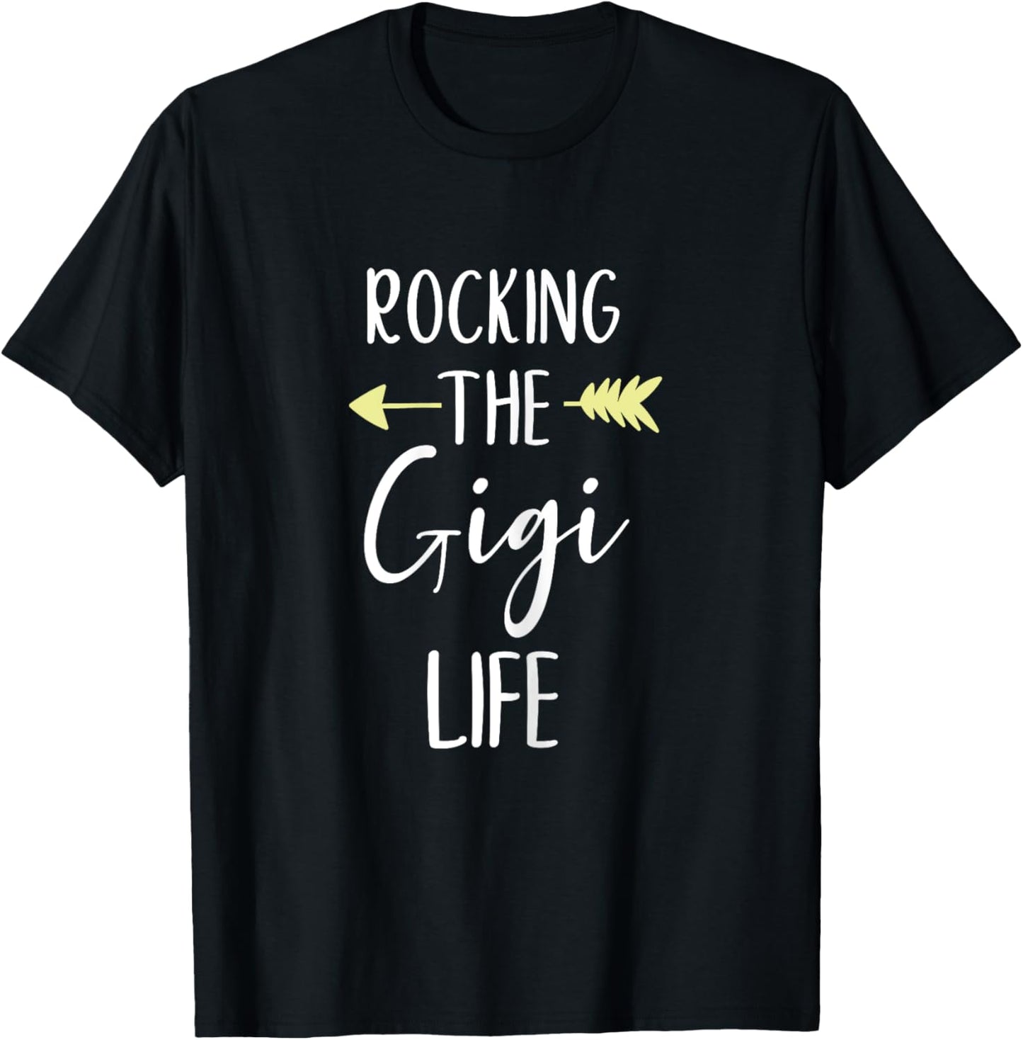 Rocking The Gigi Life Cute Rockin' Cool T-Shirt - T-Shirt | Black