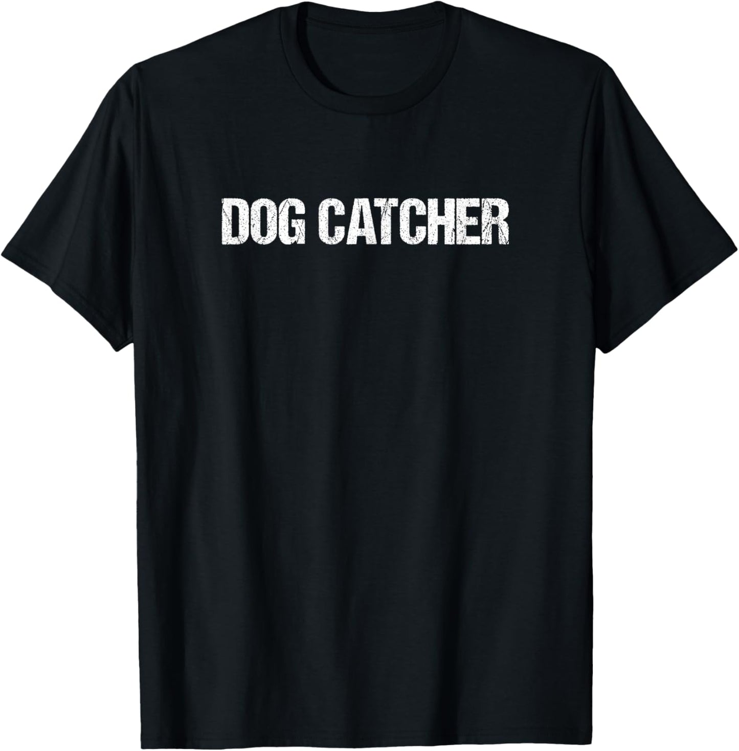 Dog Catcher Simple Title T-Shirt - T-Shirt | Black