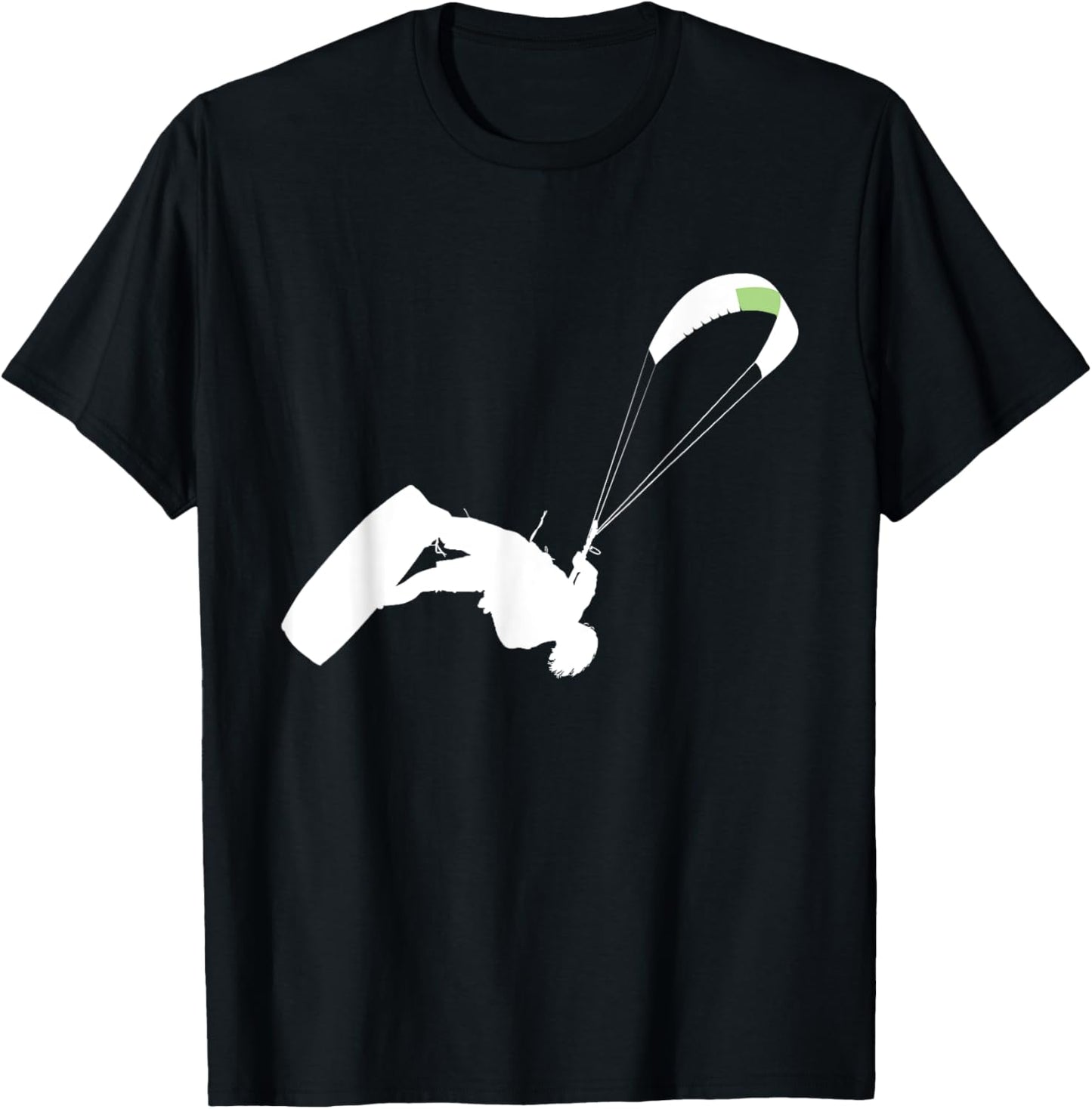 Kiteboarding - Surfing Kiteboarder Surfboarding Kitesurfer T-Shirt - T-Shirt | Black