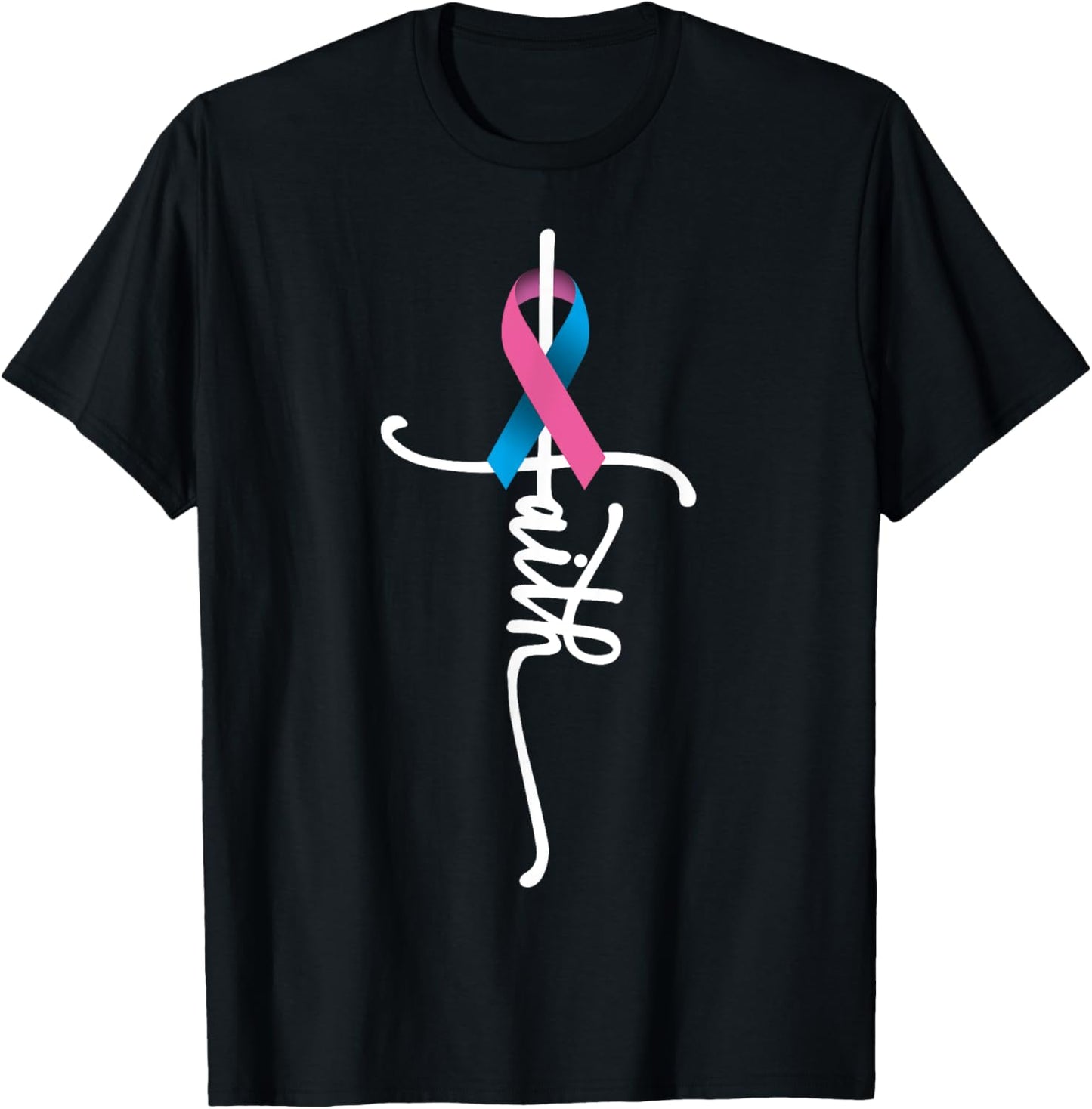 Pregnancy Infant Loss Awareness Baby Loss Memorial Mom Dad T-Shirt - T-Shirt | Black