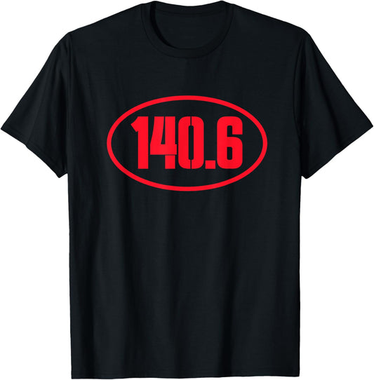140.6 Triathlon Triathlete T-Shirt - T-Shirt | Black