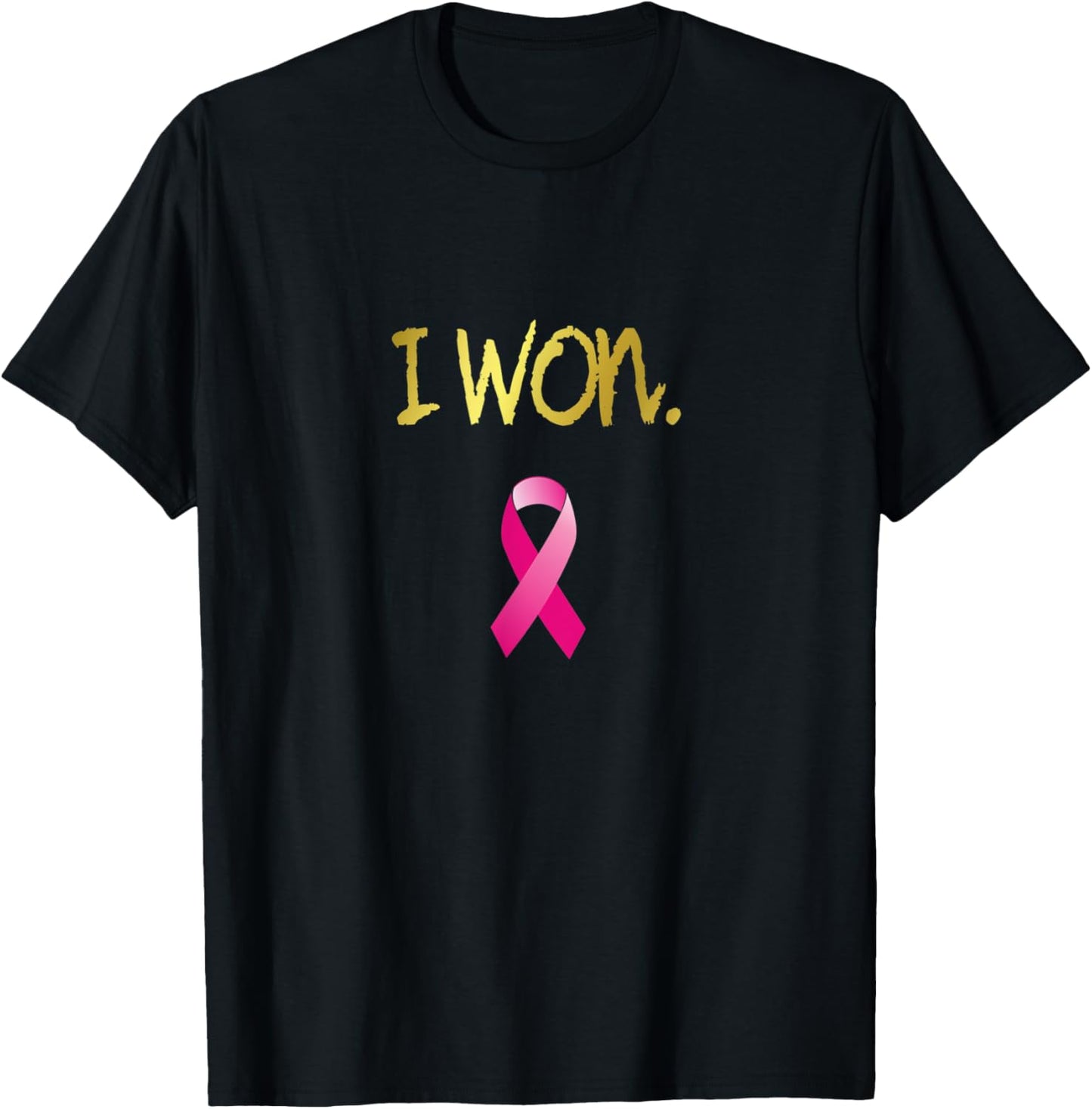 Survivor Breast Cancer Awareness T-Shirt - T-Shirt | Black